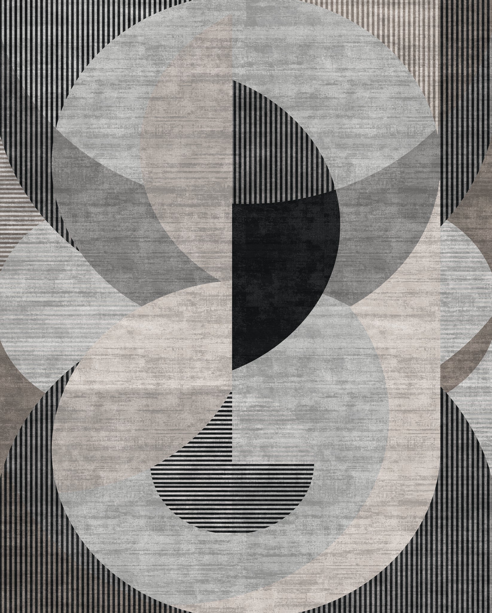 Iver Abstract Geometrisch Vloerkleed