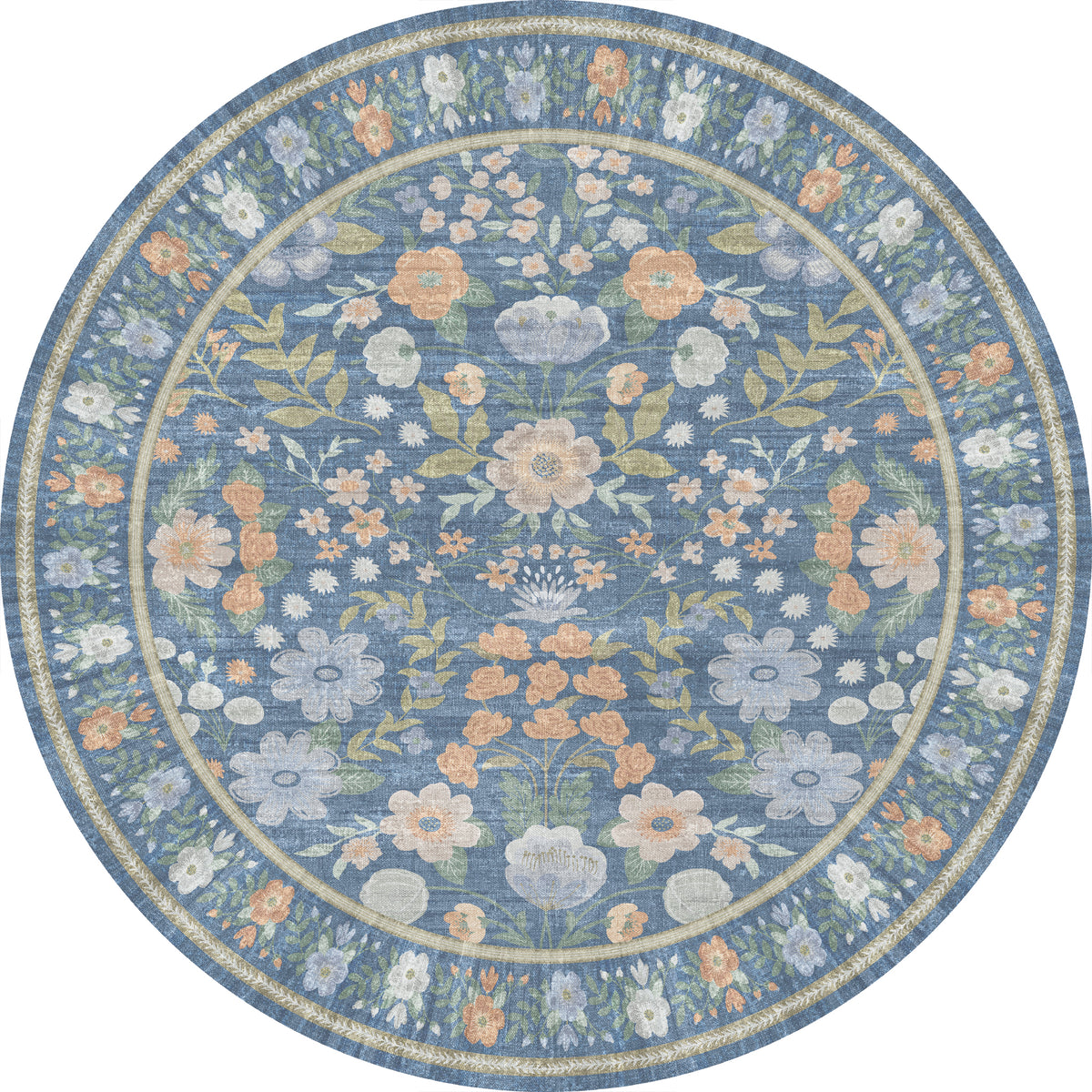 Cecilia Floraler Vintage-Teppich