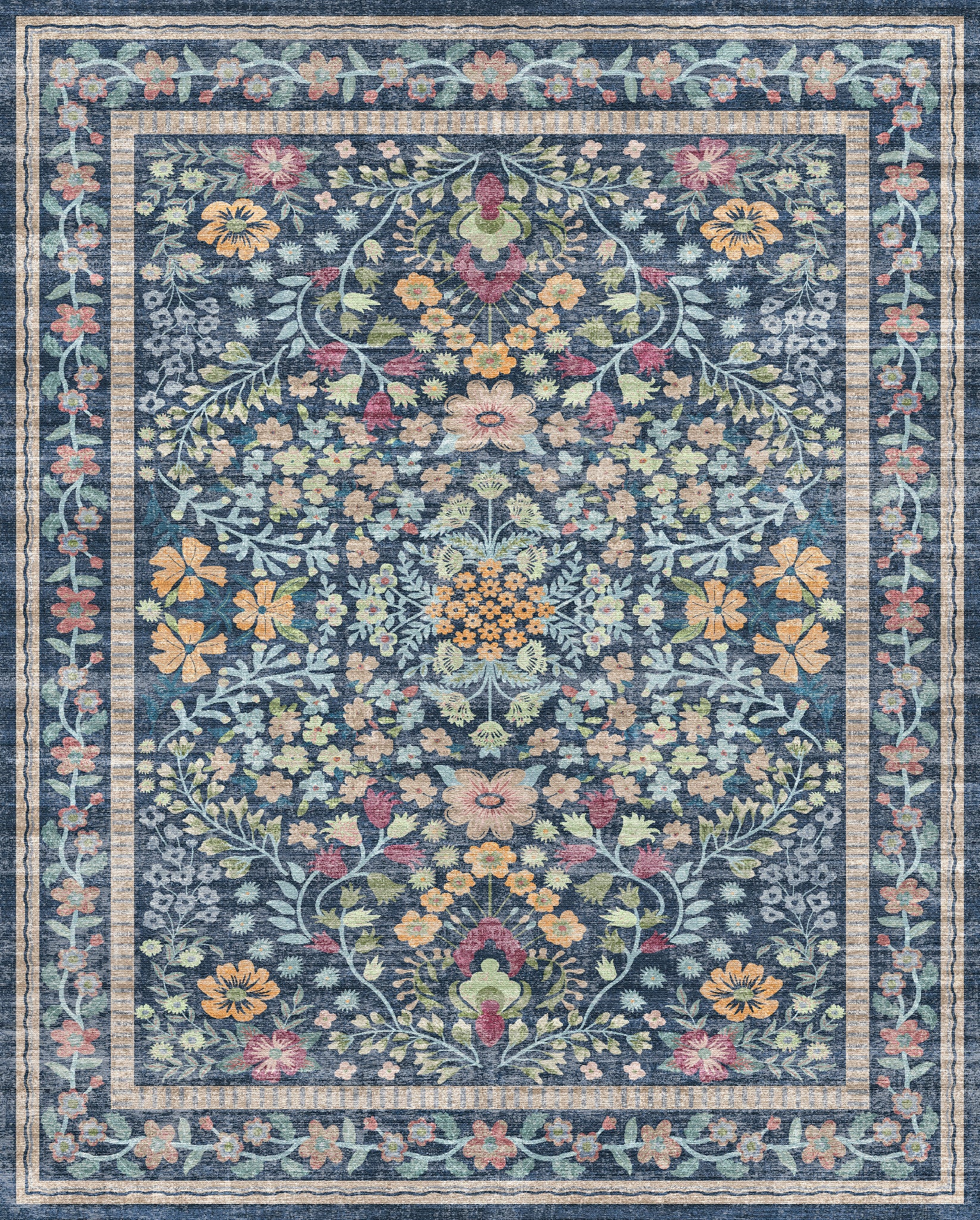 Chloe Κομψό Floral Rug