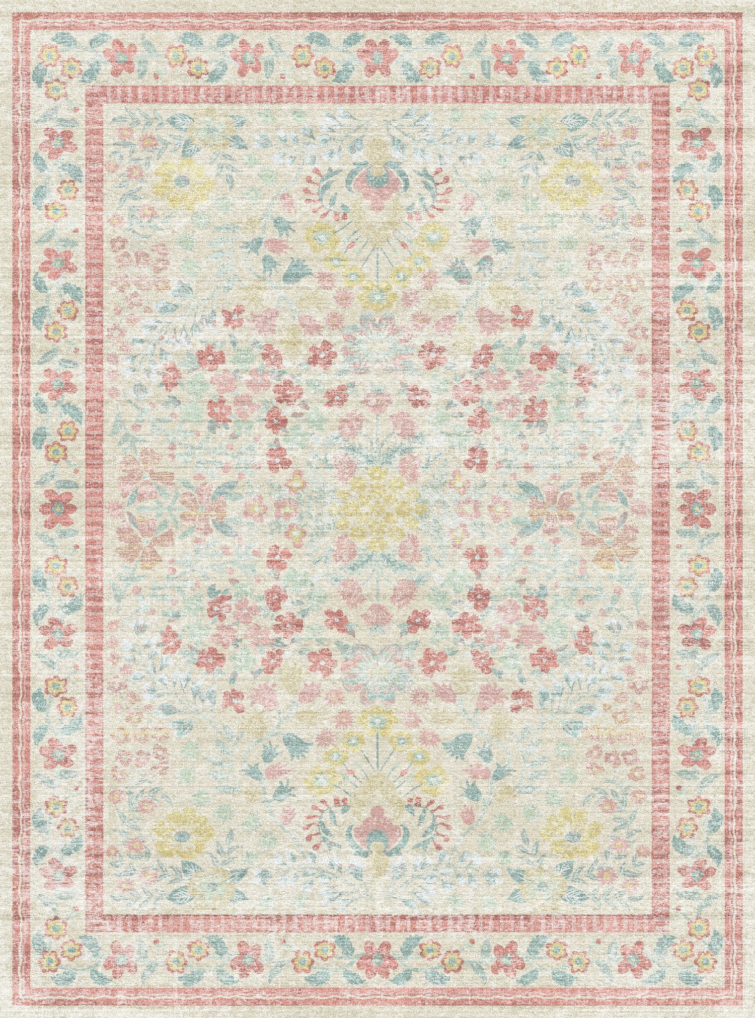 Chloe Κομψό Floral Rug