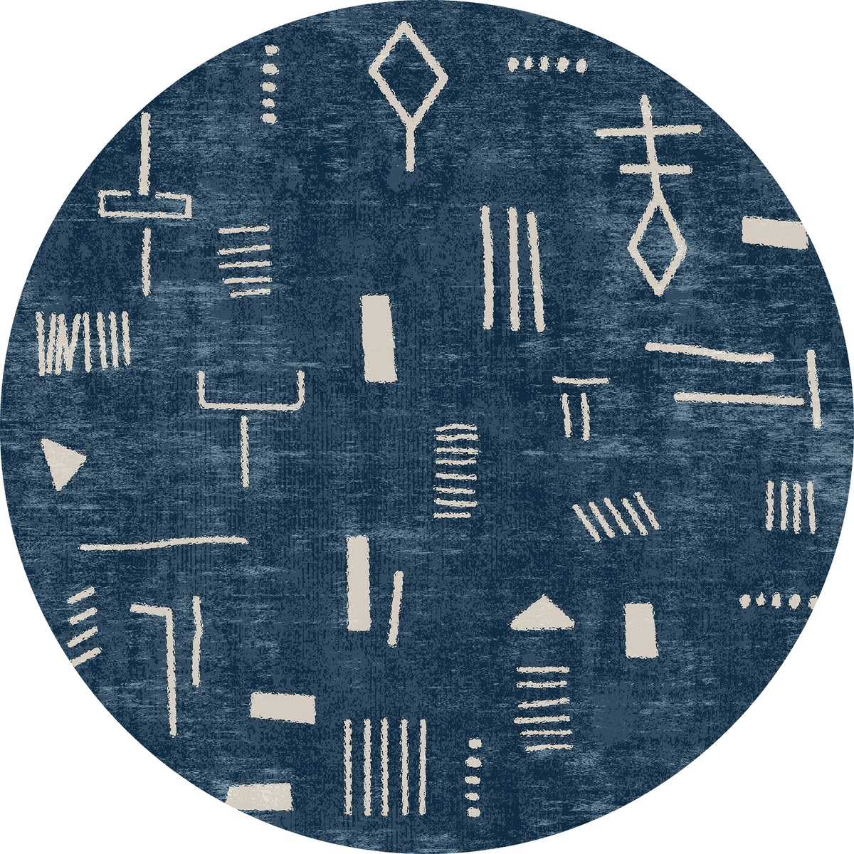 Veya Abstrakt Geometrisk Designmatta