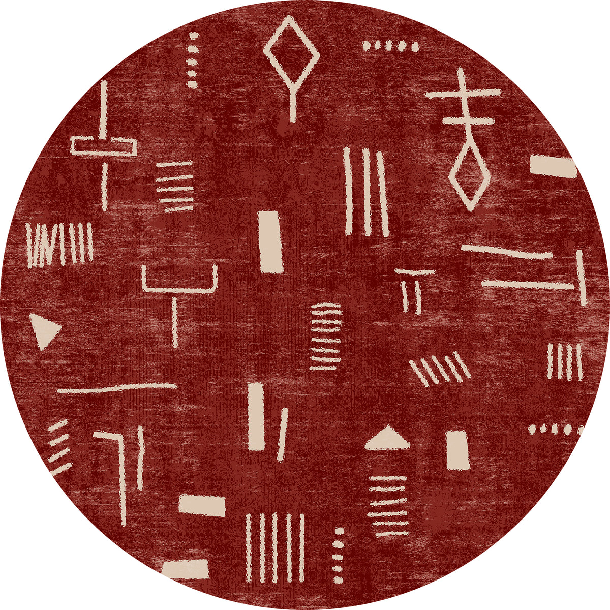Veya Abstrakt Geometrisk Designmatta