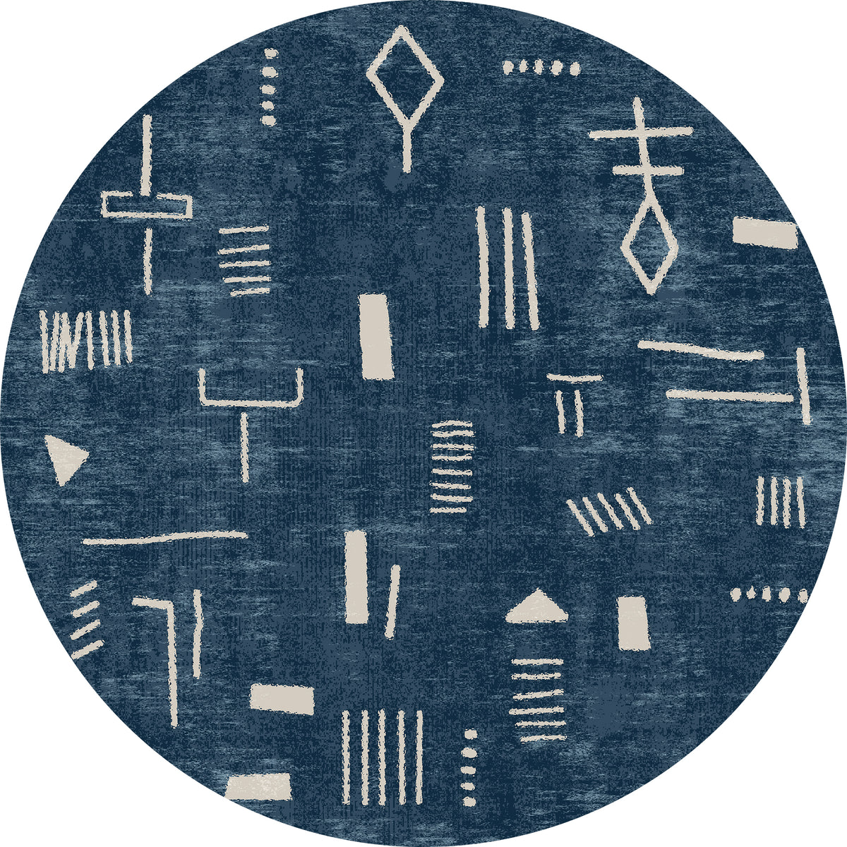 Veya Abstrakt Geometrisk Designmatta