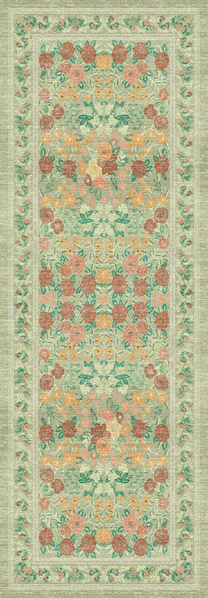 Noemie Реколта флорален килим