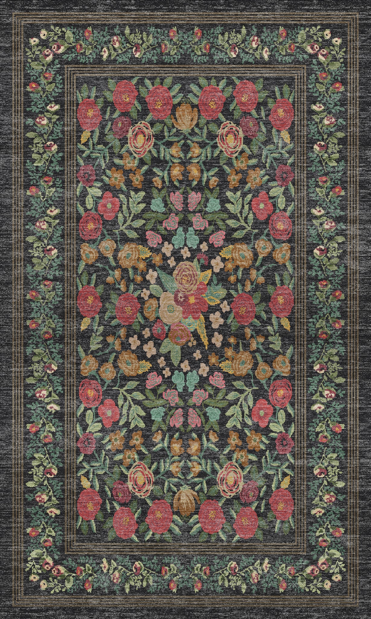 Noemie Реколта флорален килим