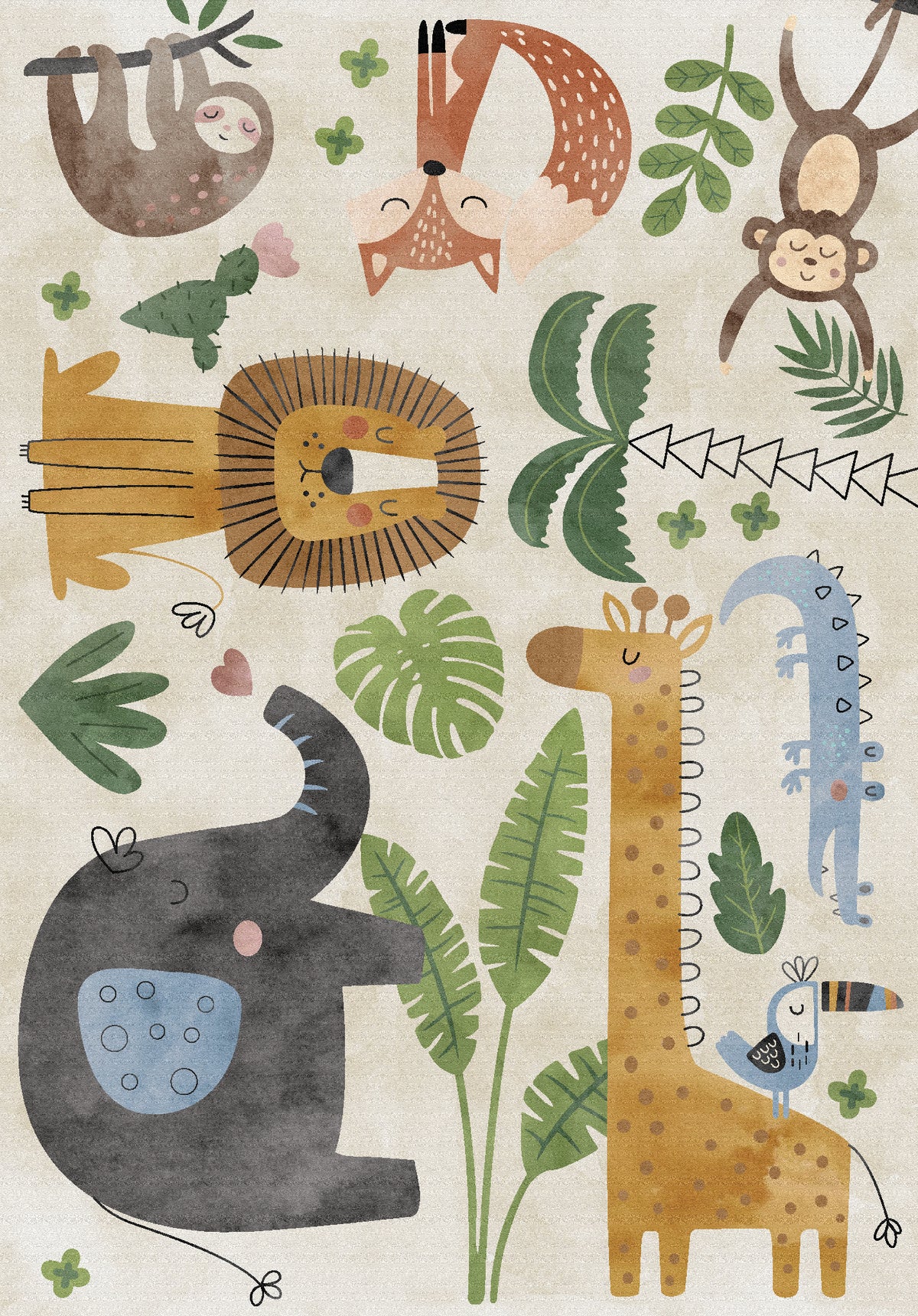 Tom Jungle Adventure Rug