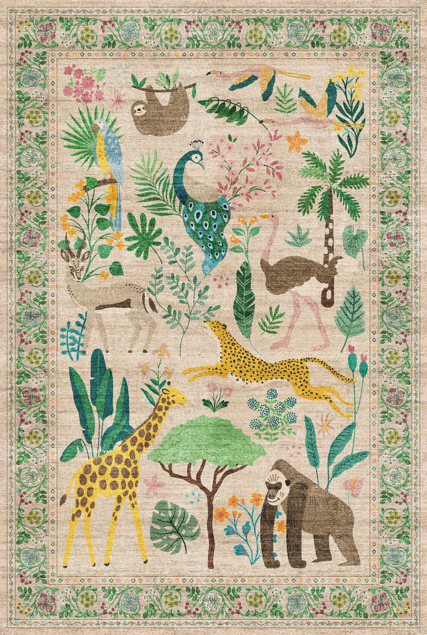 Kya Safari Adventure Rug