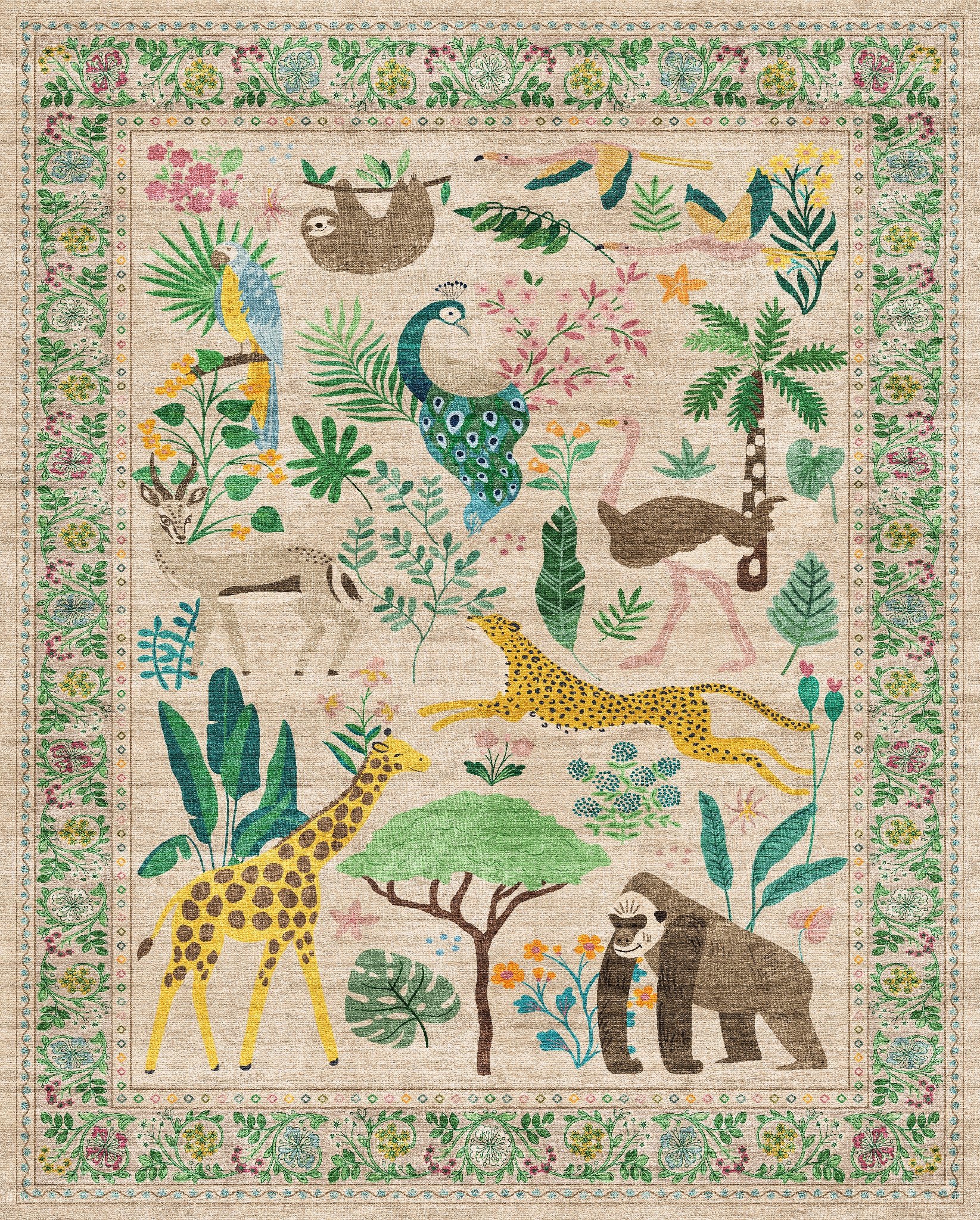 Kya Safari Adventure Rug
