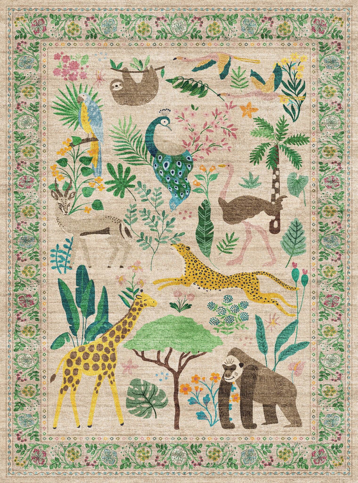 Kya Safari Adventure Rug