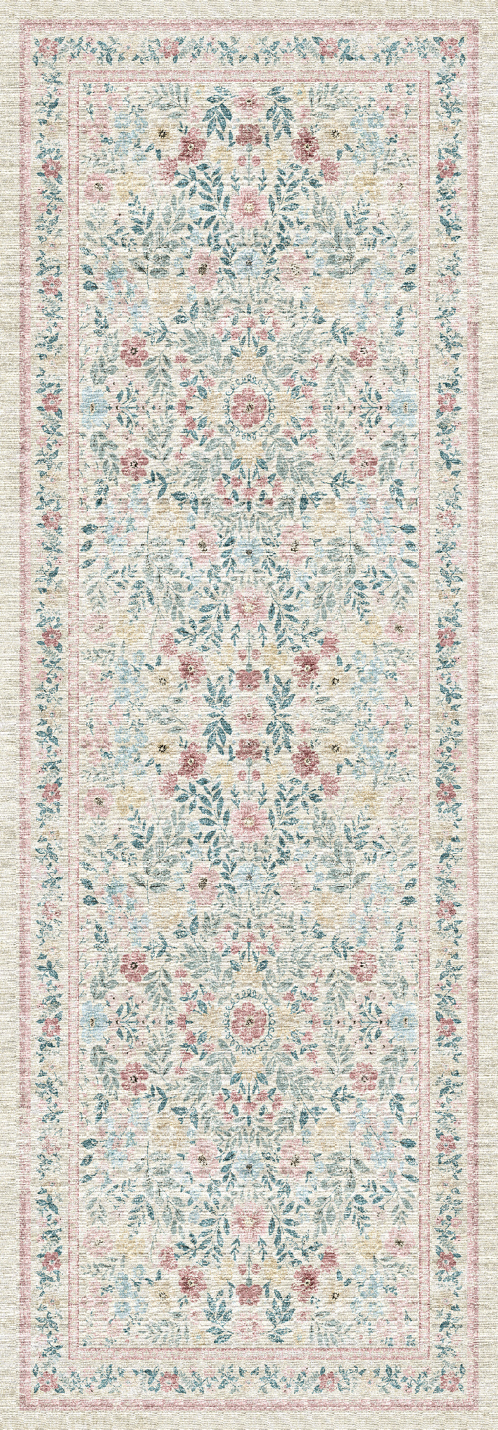 Olivia Vintage Floral Rug