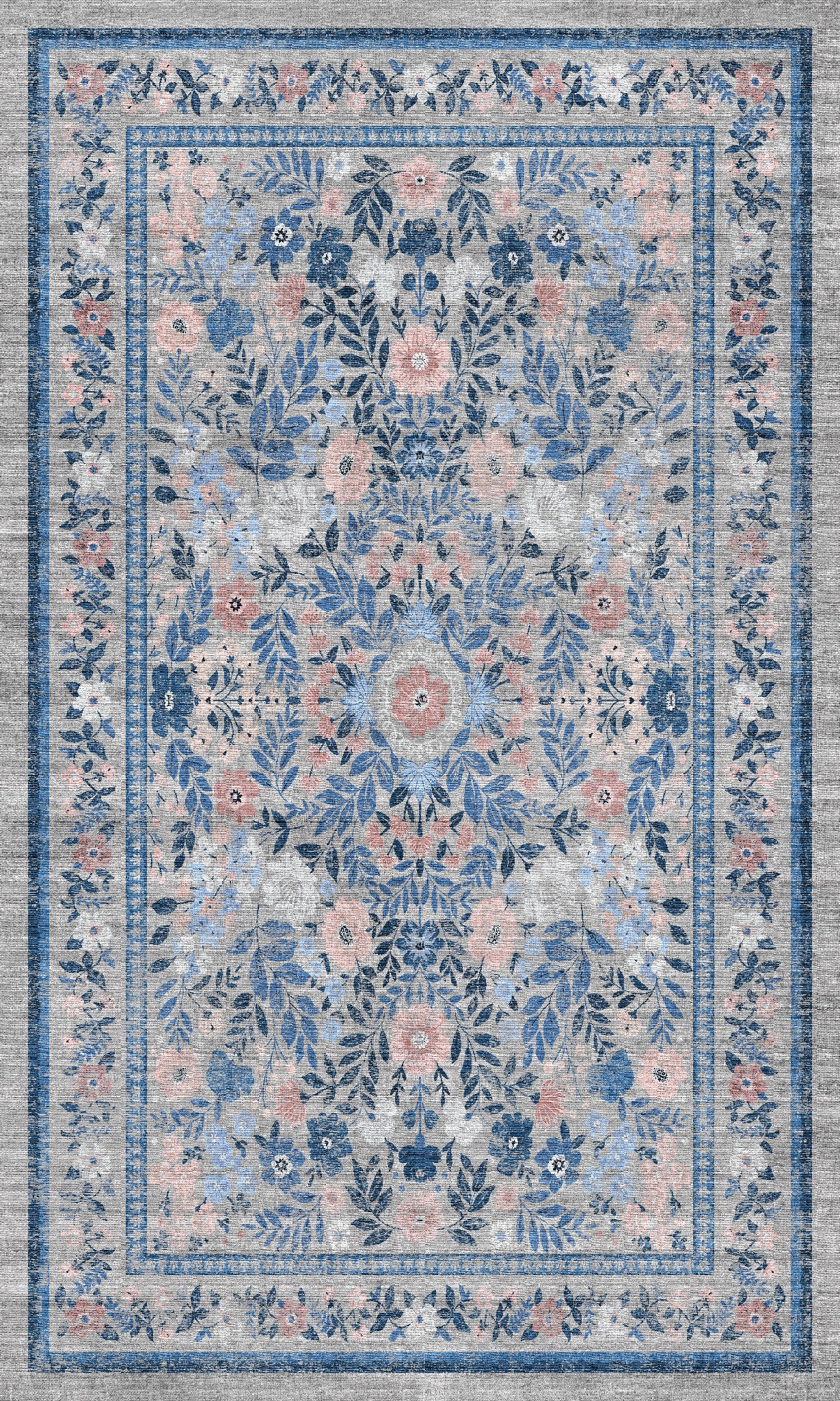 Olivia Vintage Floral Rug