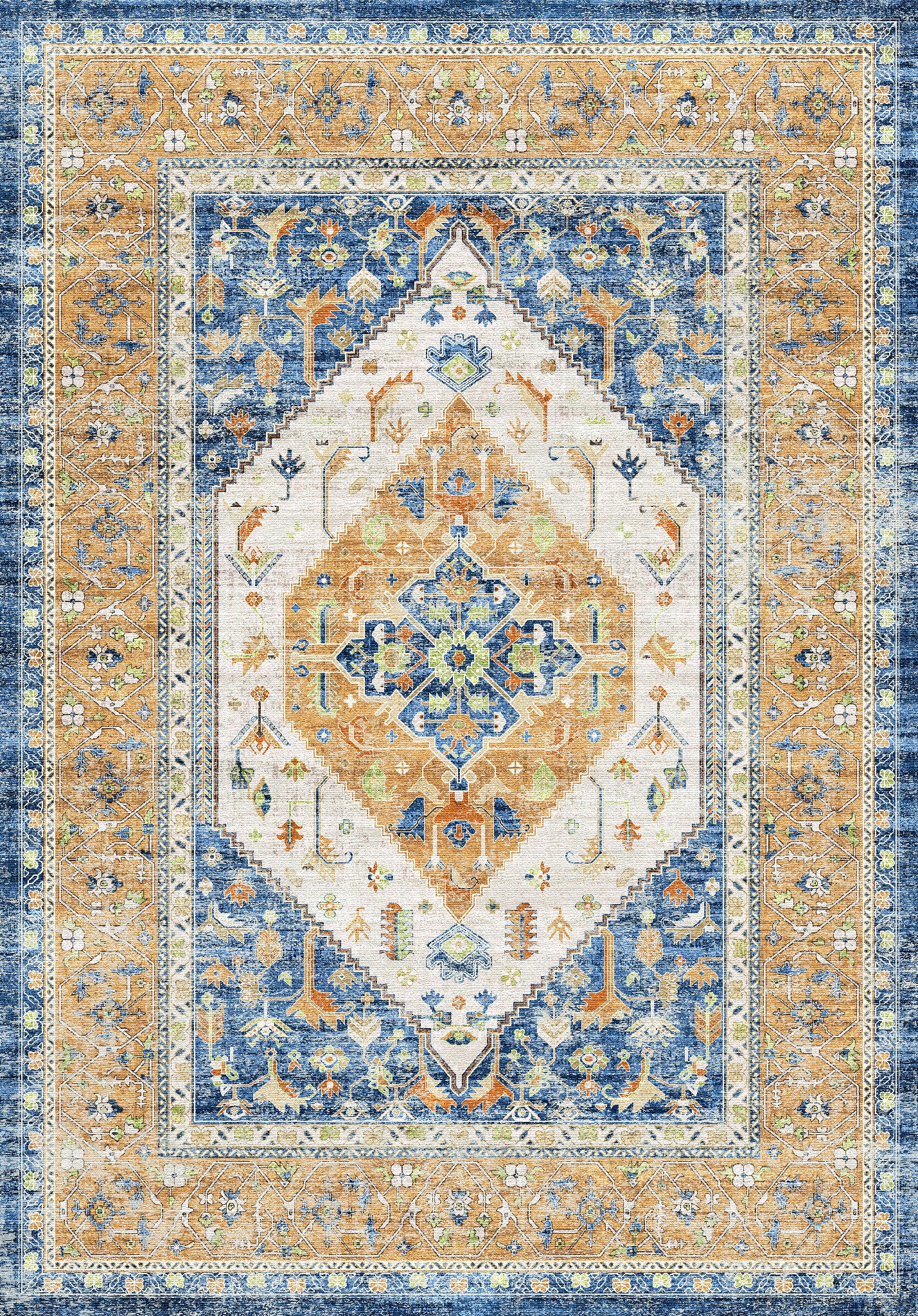 Emme Vintage Medallion Rug