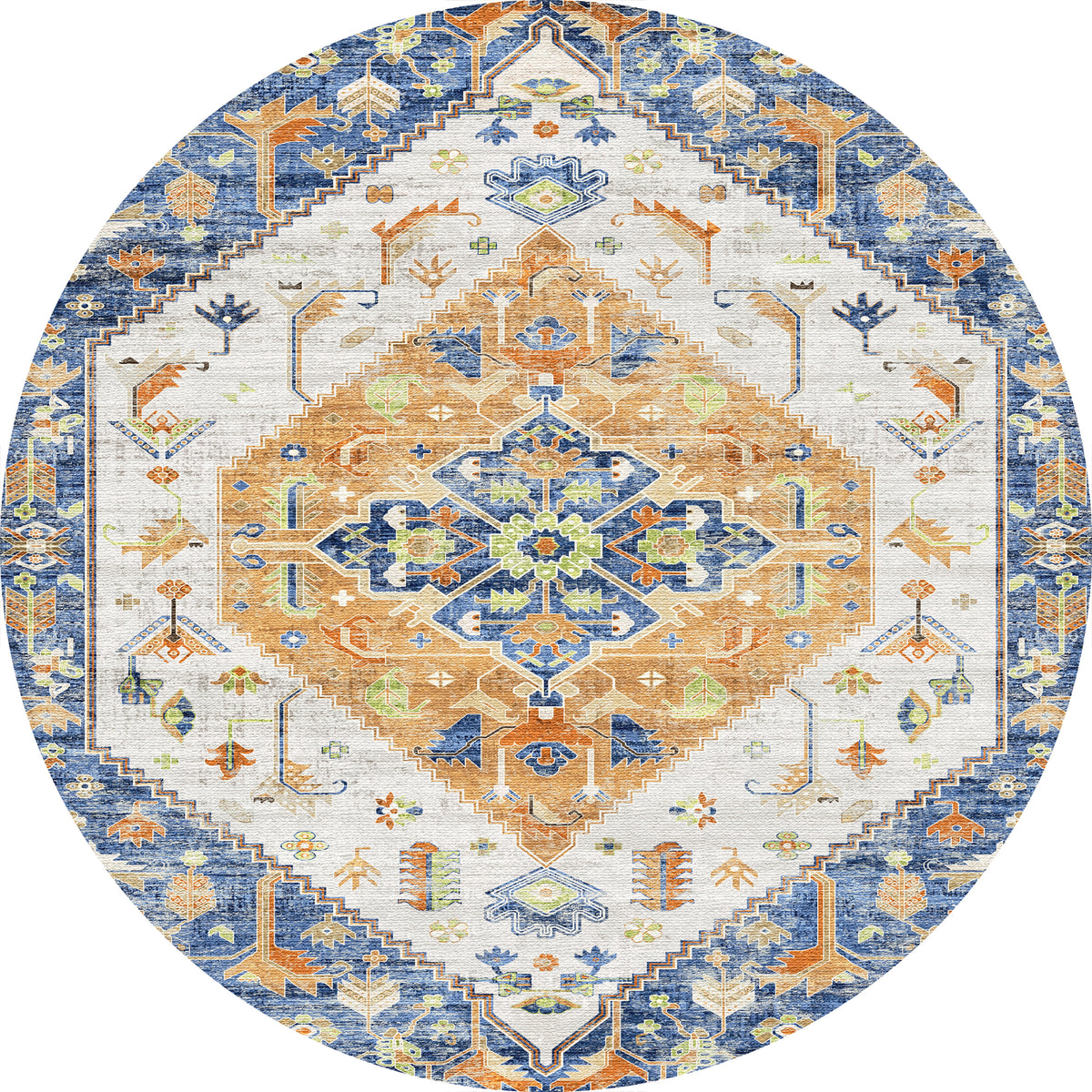 Emme Vintage-Medaillon-Teppich