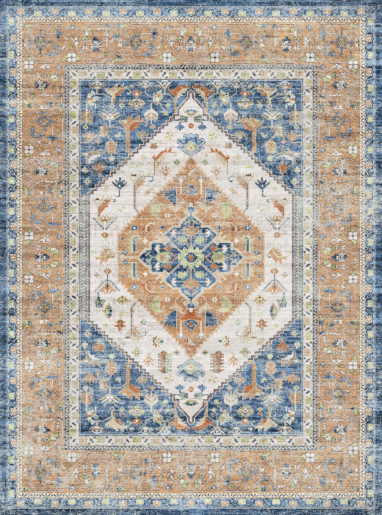 Emme Vintage Medallion Rug
