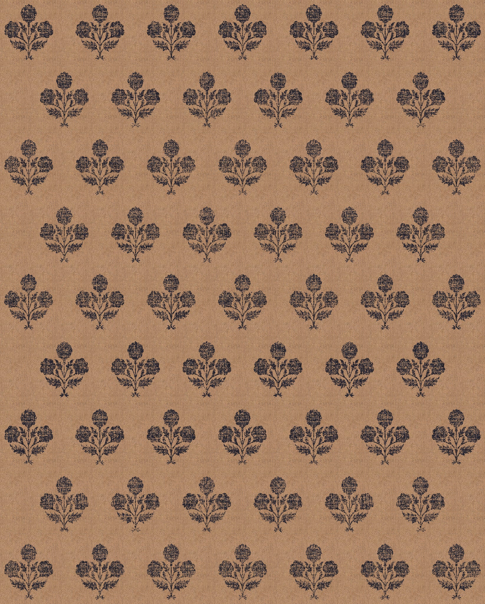 Ella Floral Motif Outdoor Rug – Navy – 245x305