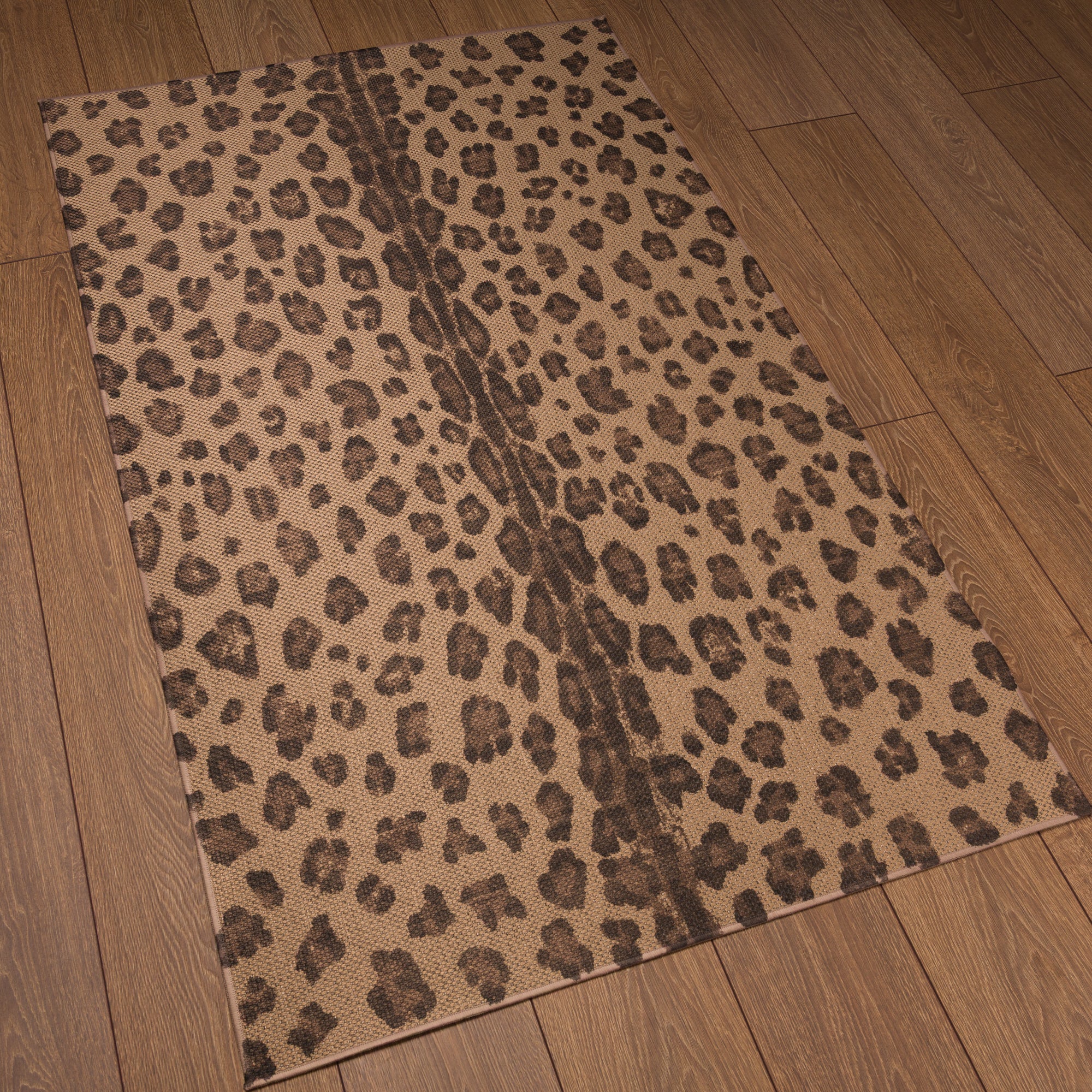 Blair Animal Print Outdoor Rug – Brown
