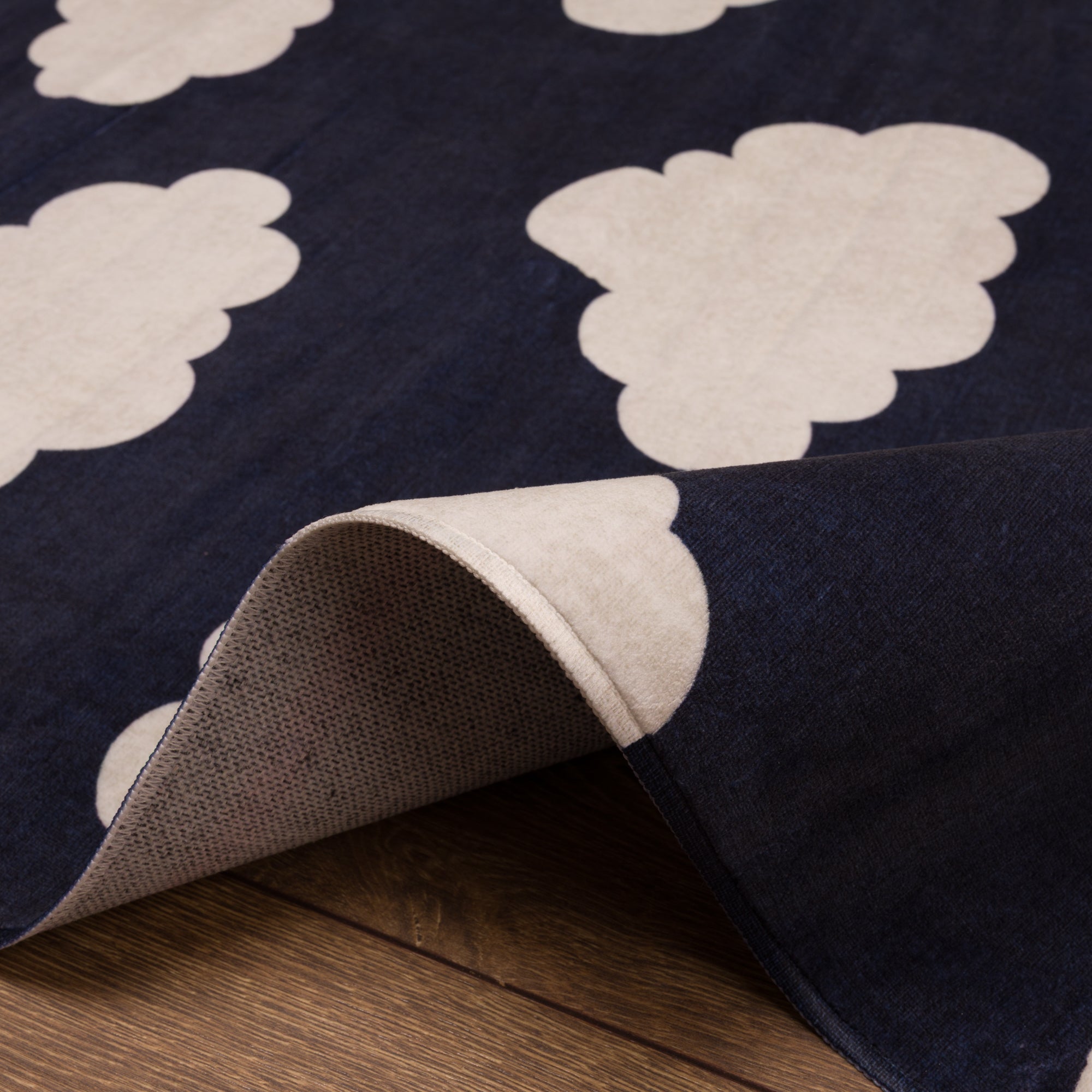 Abby Килим с нежен небесен десен