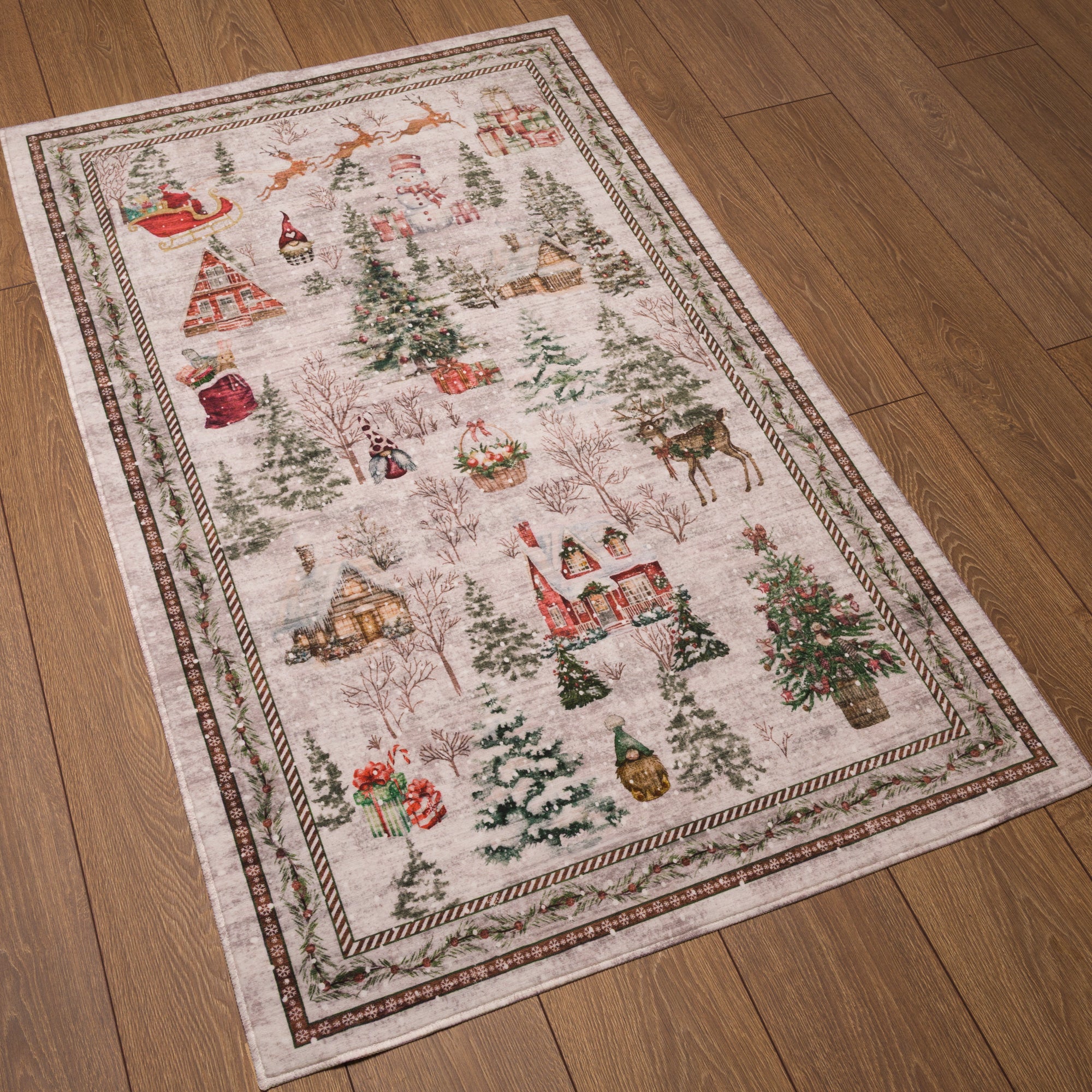 Merry Килим за коледно село