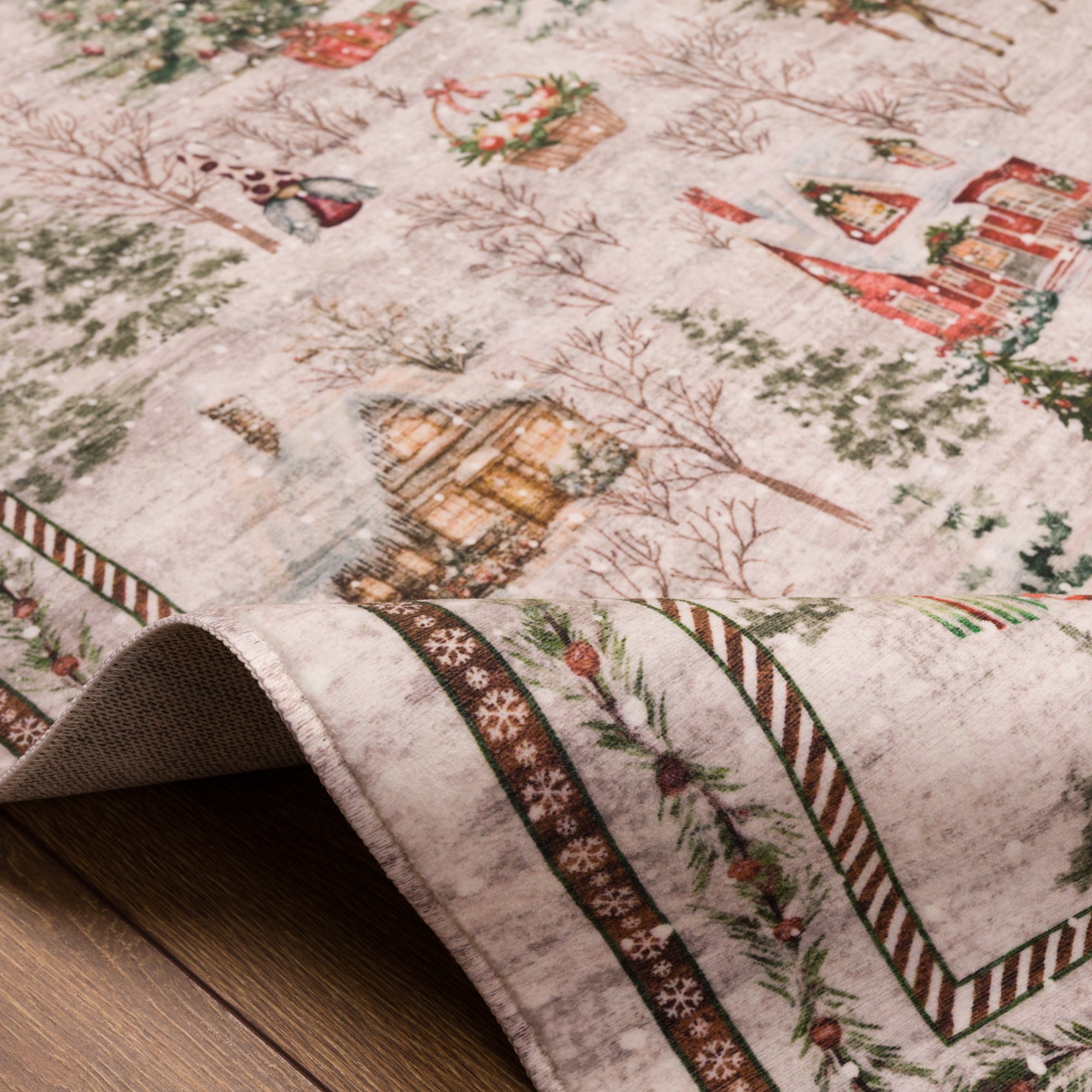 Merry Килим за коледно село