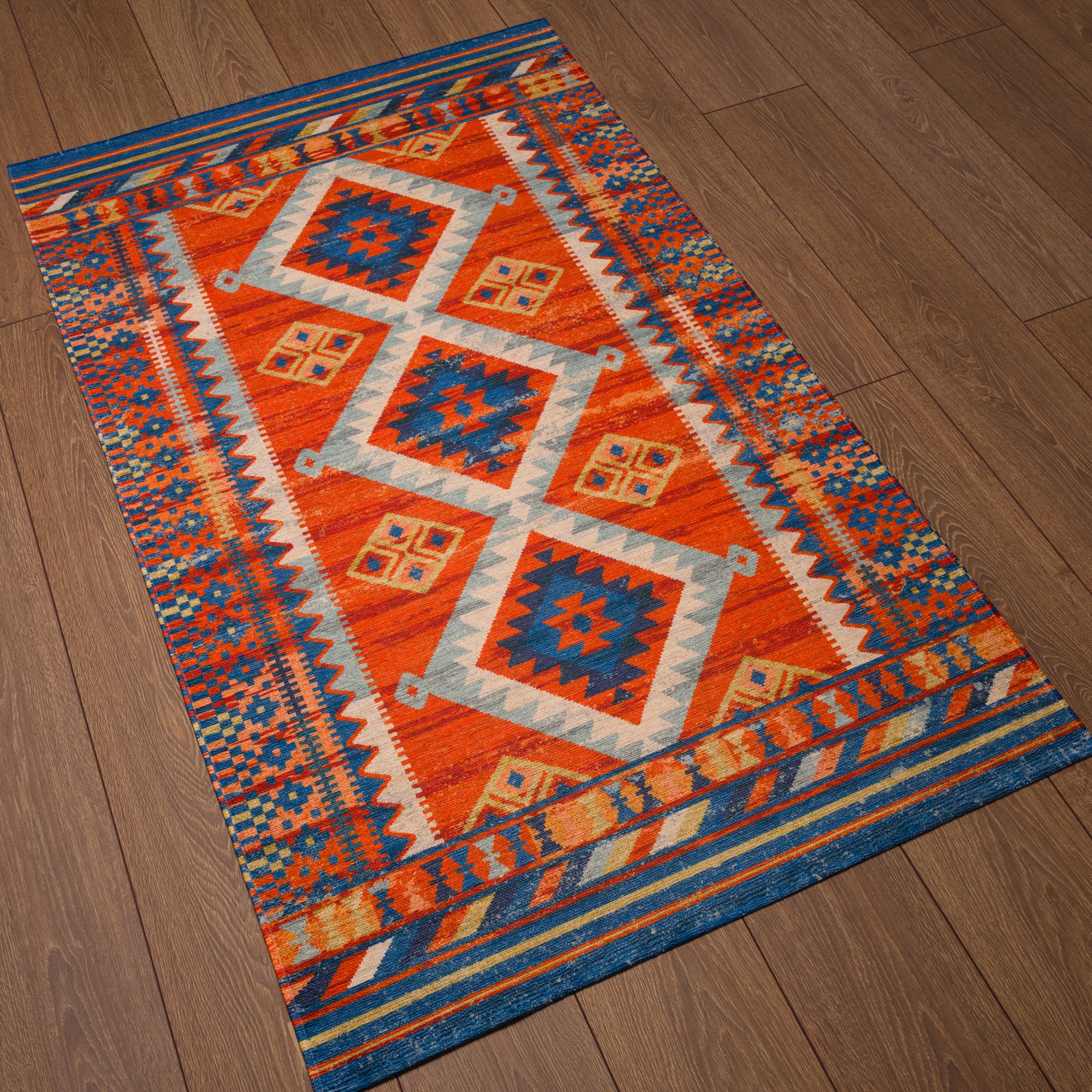 Suri Tribal Geometric Rug