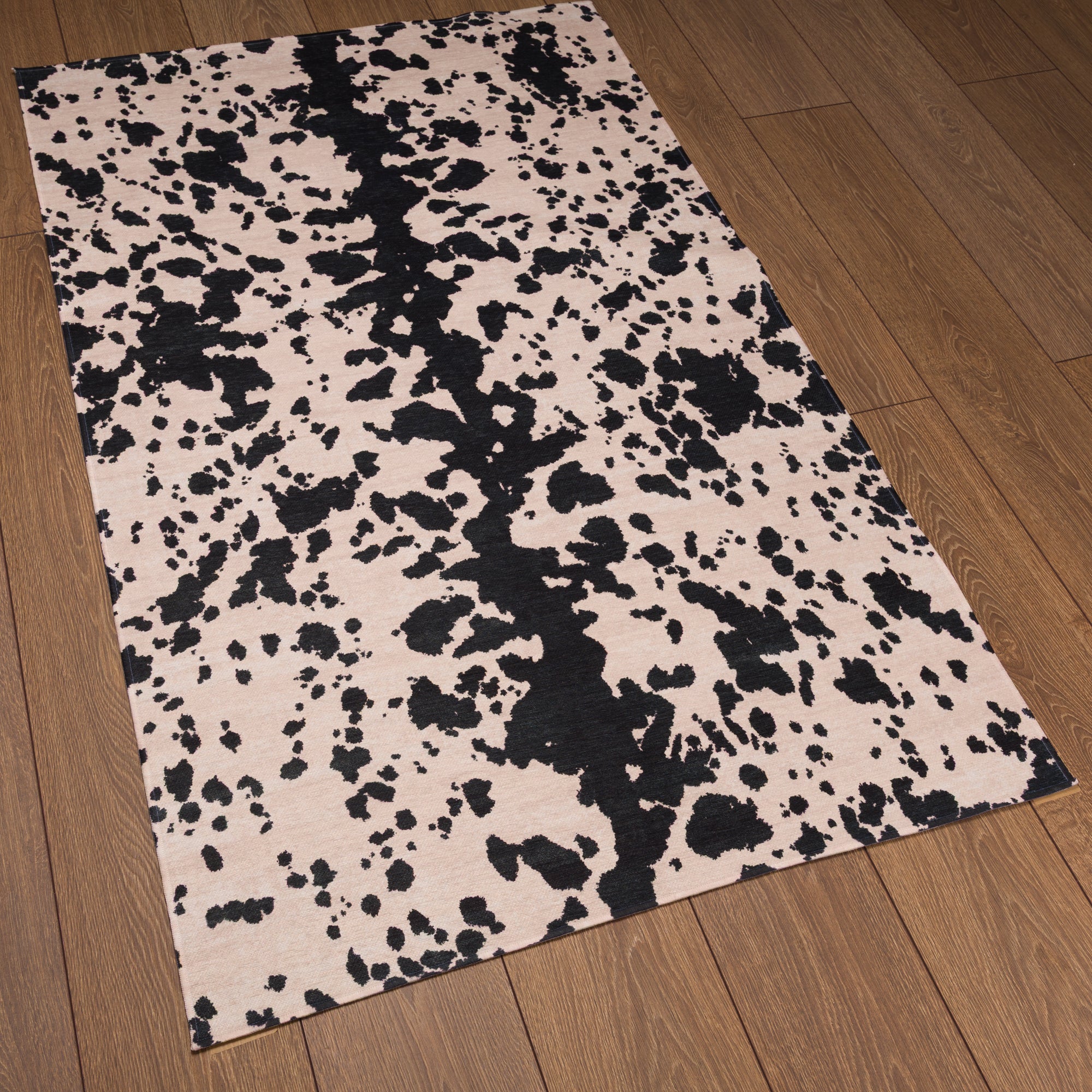 Veda Alfombra con estampado animal desgastado