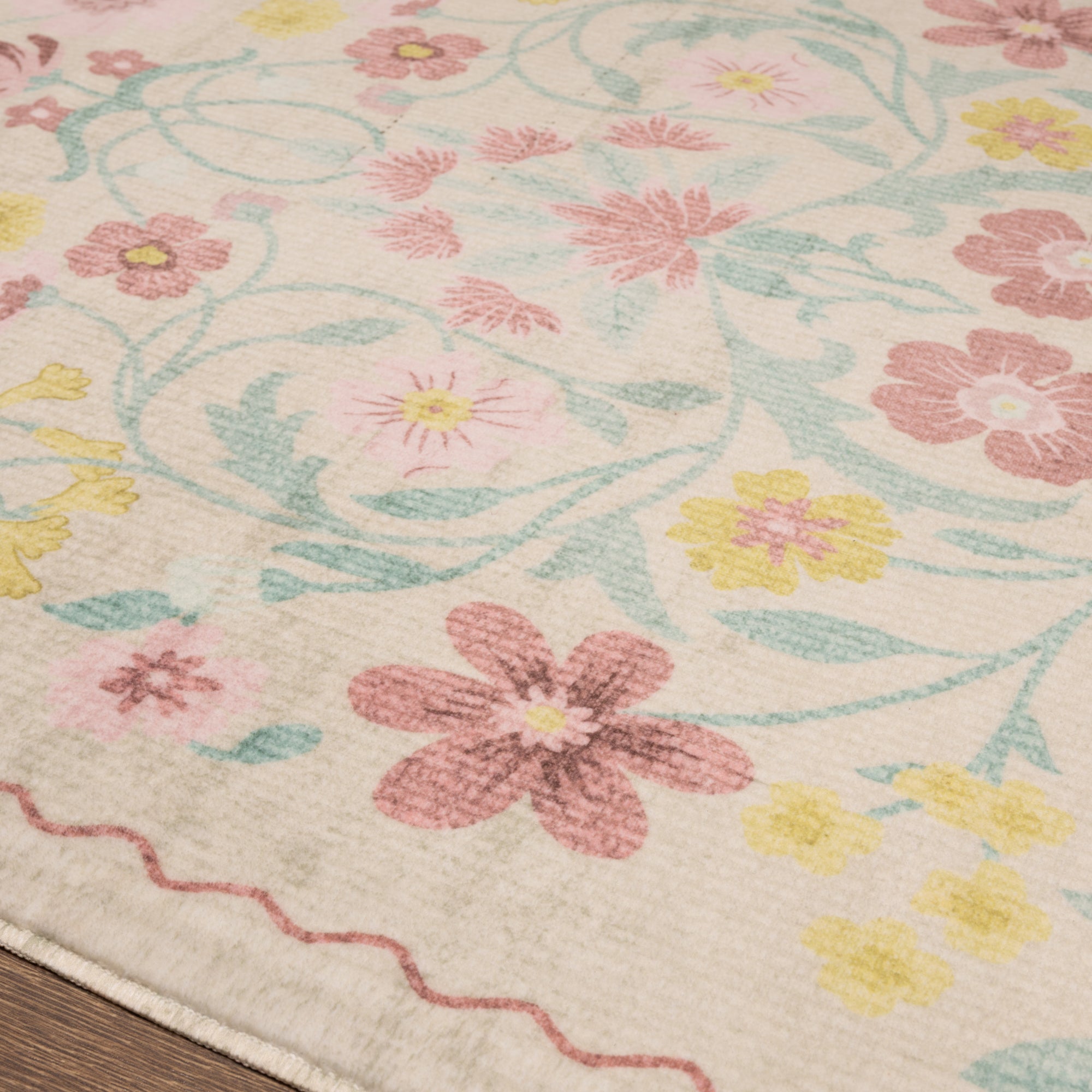 Camille Ботанически цветен килим