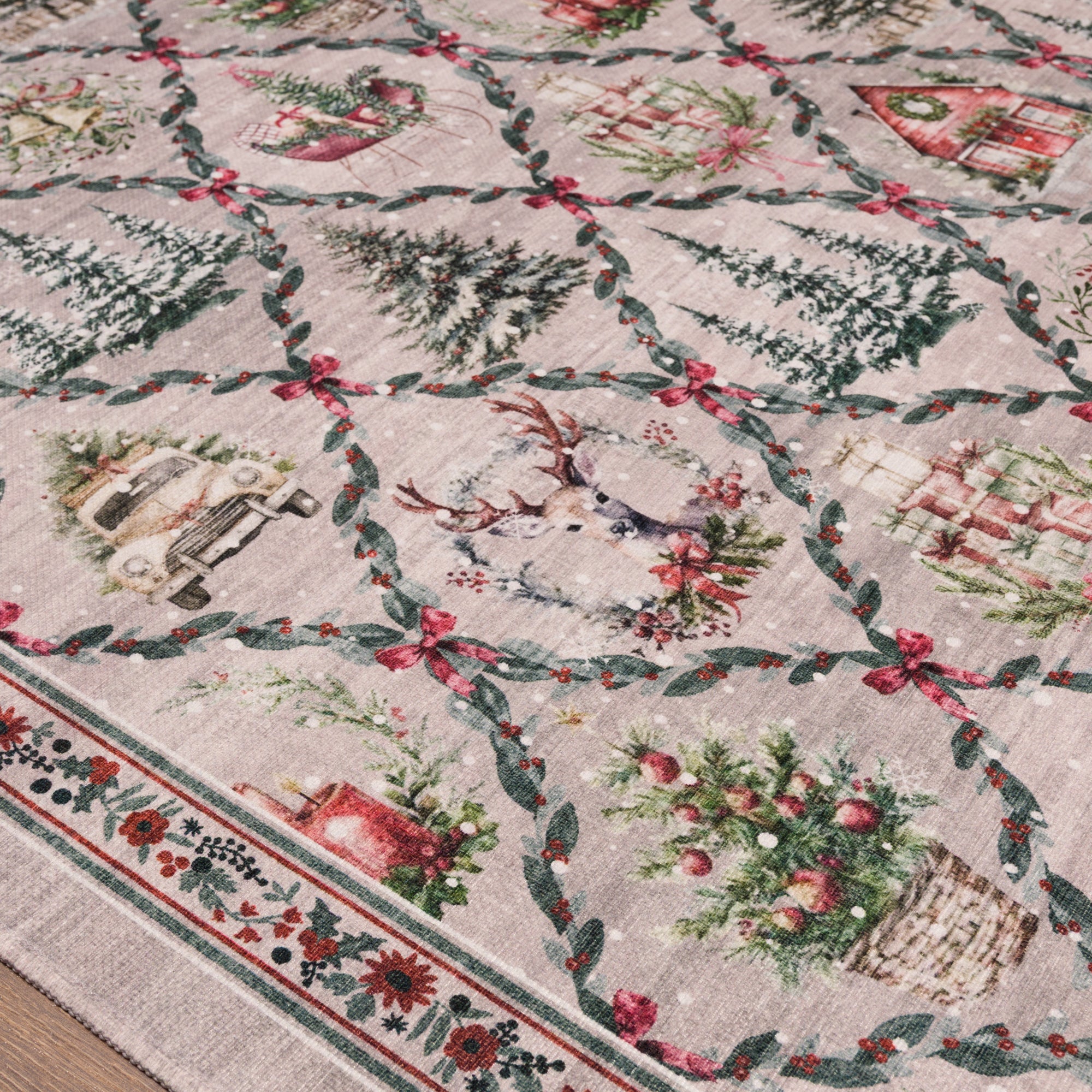 Jovie Коледен килим за къщички