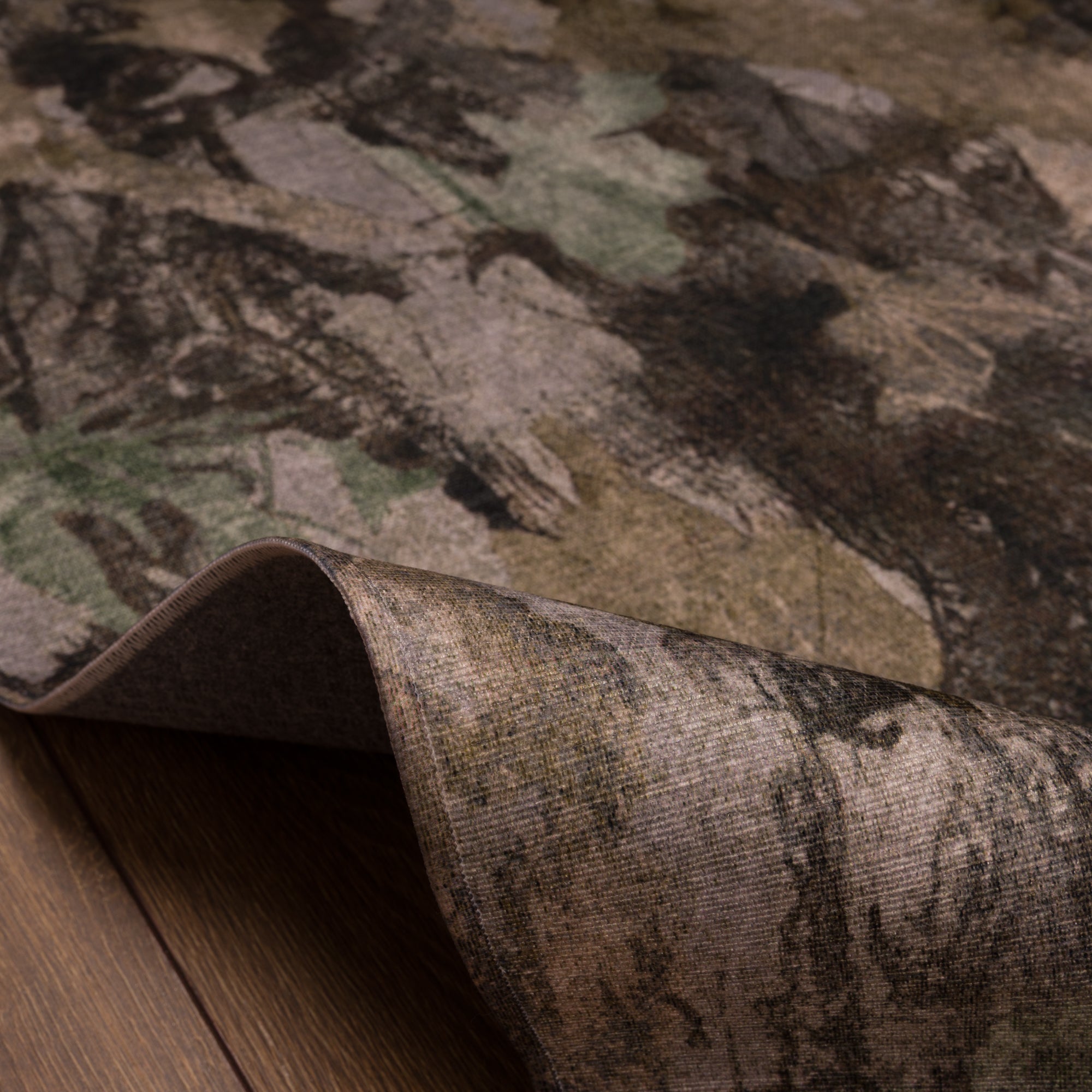 Oakley Teppich im Used-Look mit Camouflage-Muster