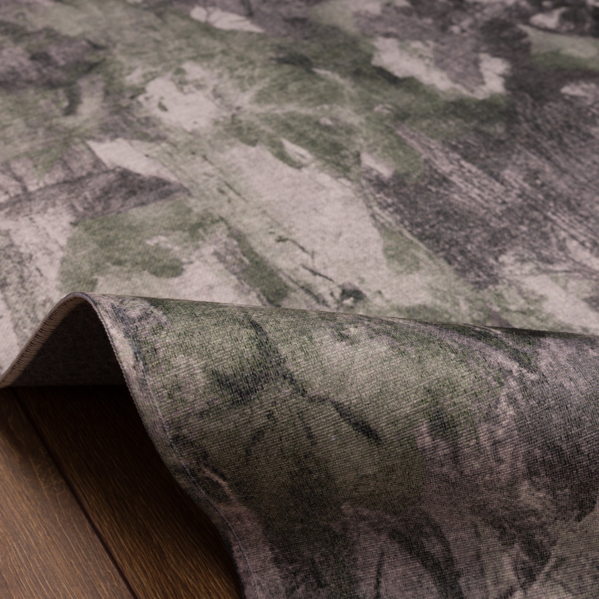 Oakley Teppich im Used-Look mit Camouflage-Muster