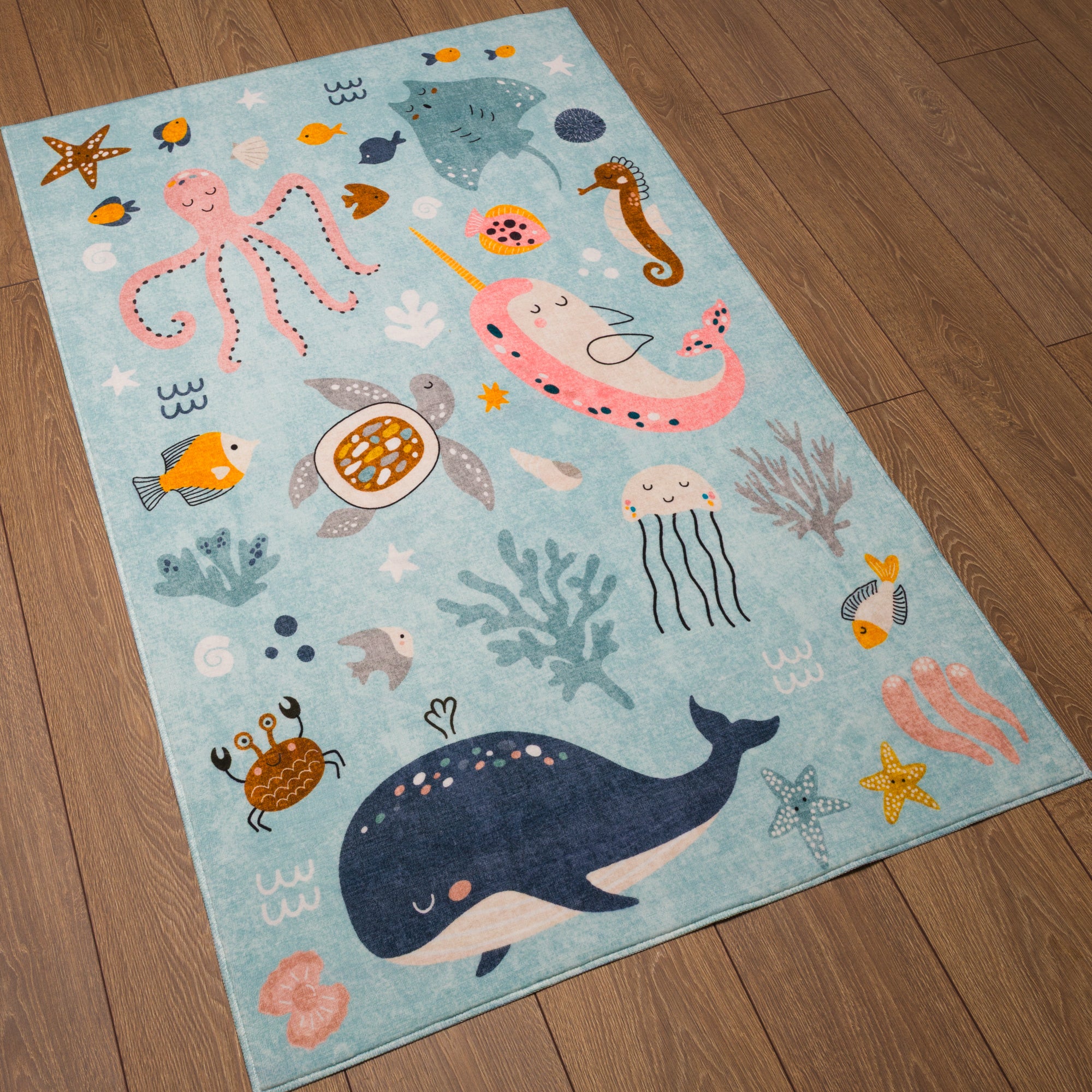 Jamie Ocean Adventure Kids Rug
