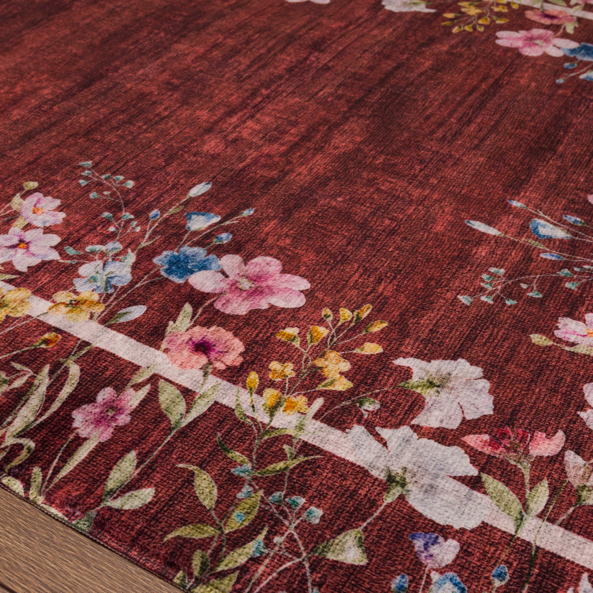 Anna Botanisk matta med ram