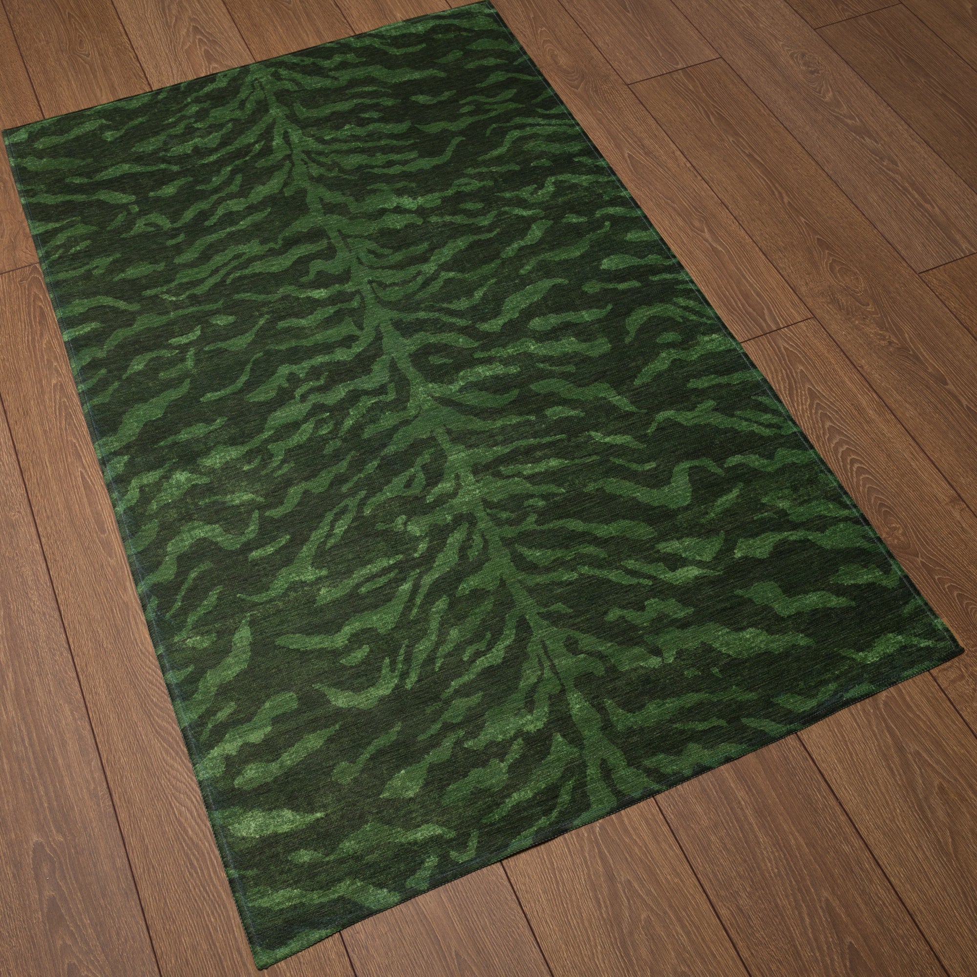 Ines Modern Tiger Print Rug