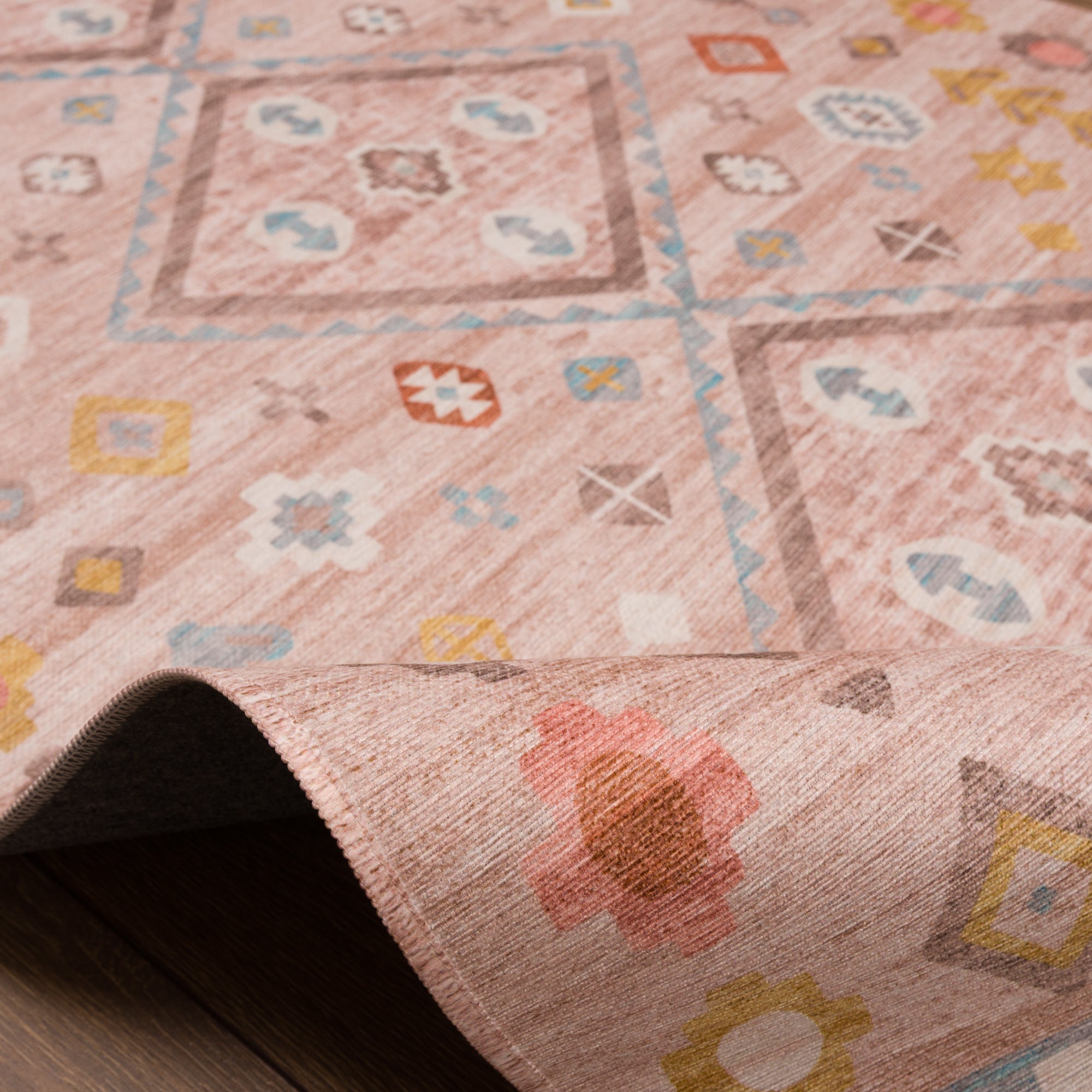 Amani Modern Boho Diamond Rug