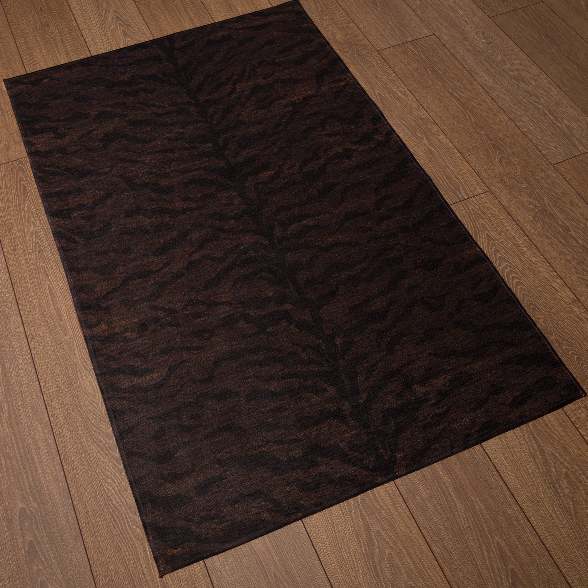 Ines Modern Tiger Print Rug