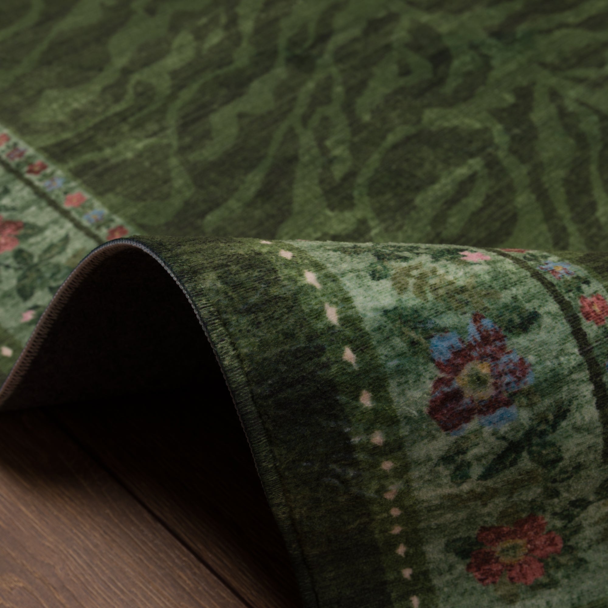 Ludvic Vintage Tiger Floral Rug