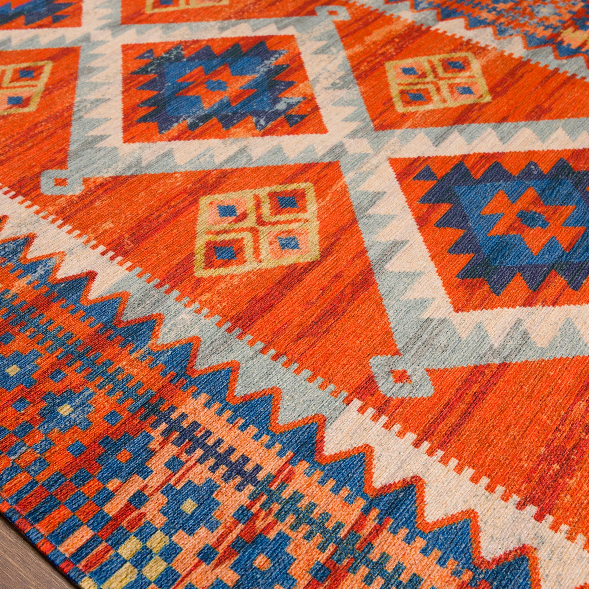 Suri Tribal Geometric Rug