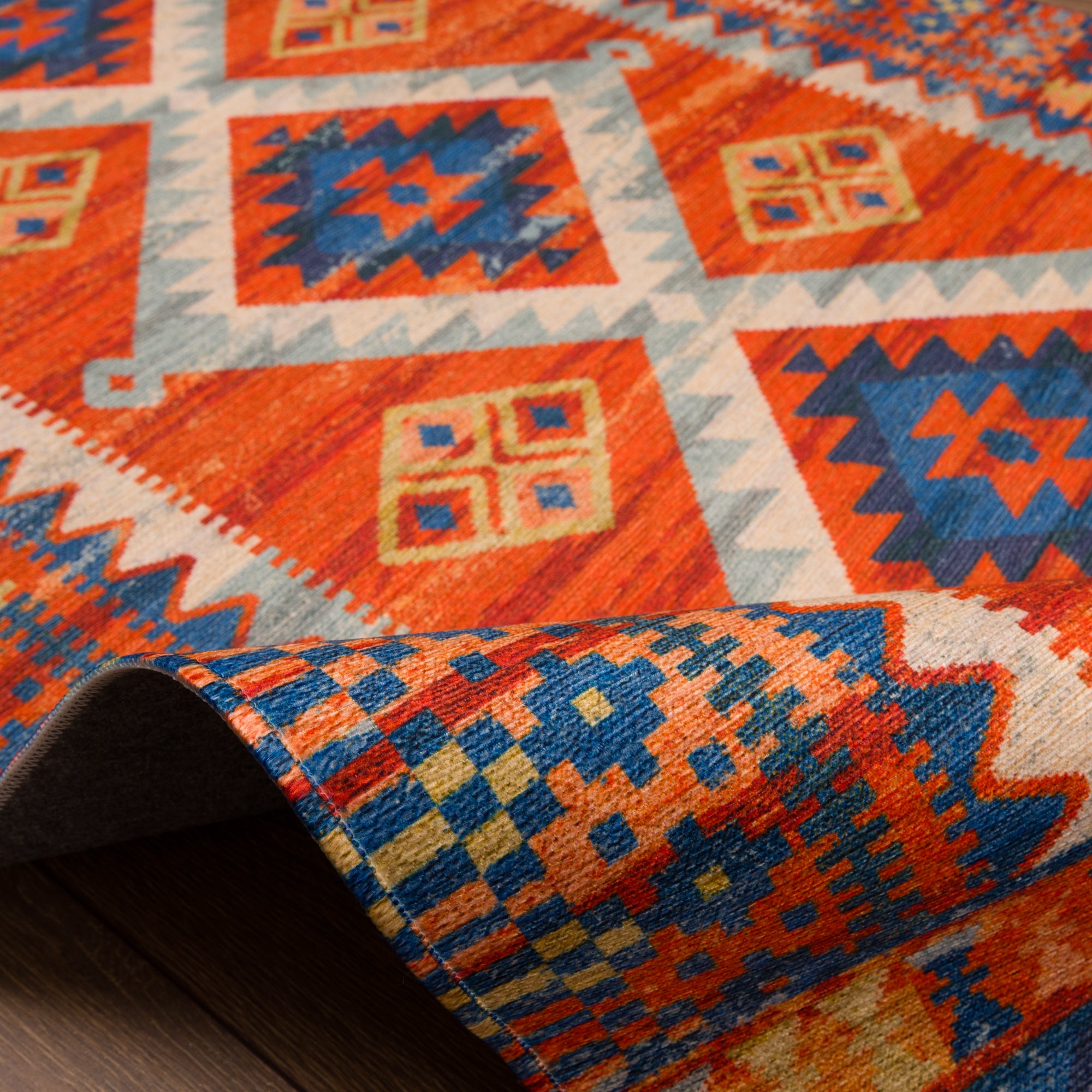 Suri Tribal Geometric Rug