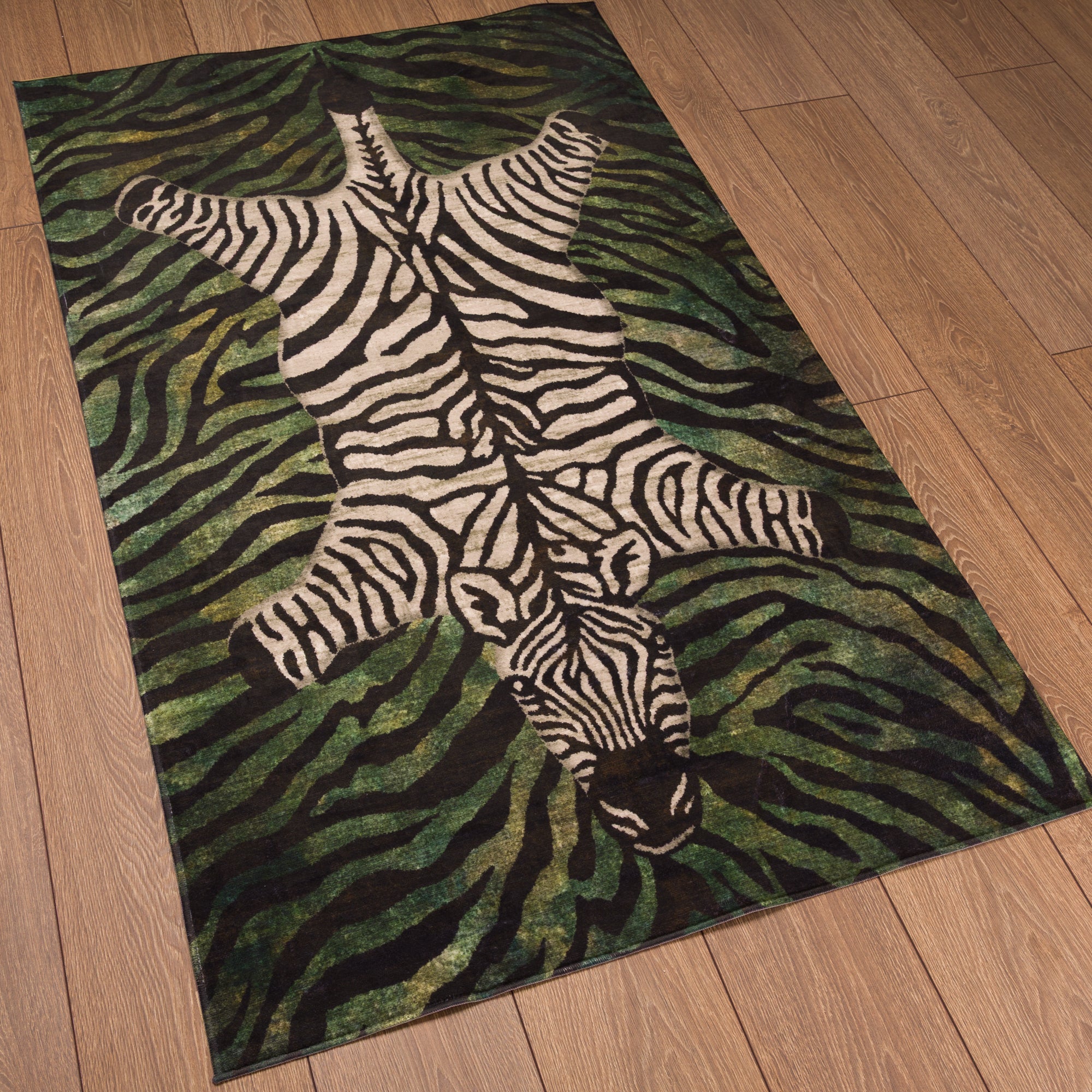 Shaye Modern Zebrapatroon Vloerkleed