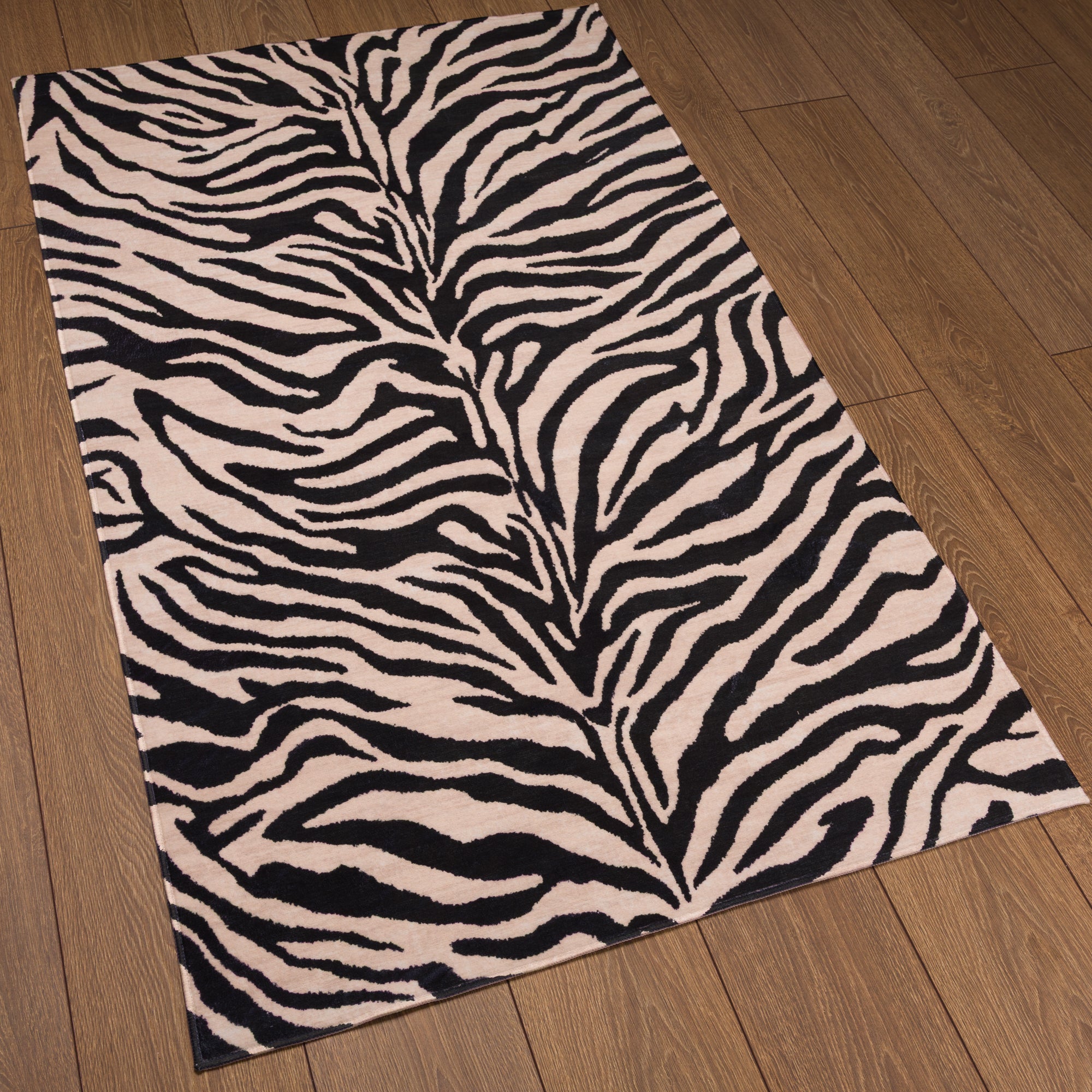 Zaira Abstract Zebra Print Rug