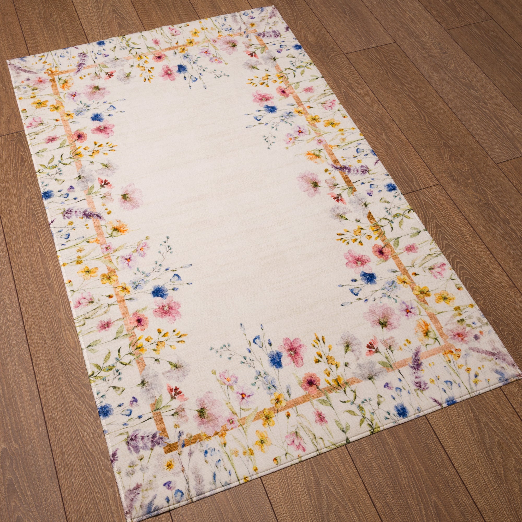 Anna Botanisk matta med ram