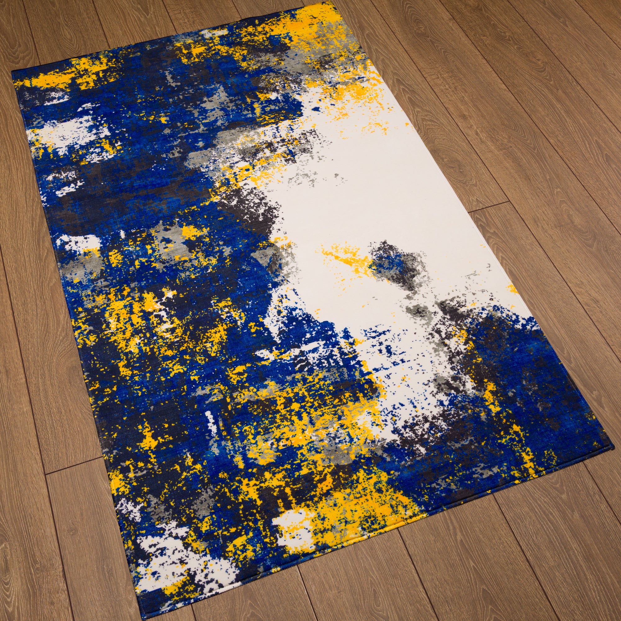Cascade Abstrakt Kunstnerisk Tæppe