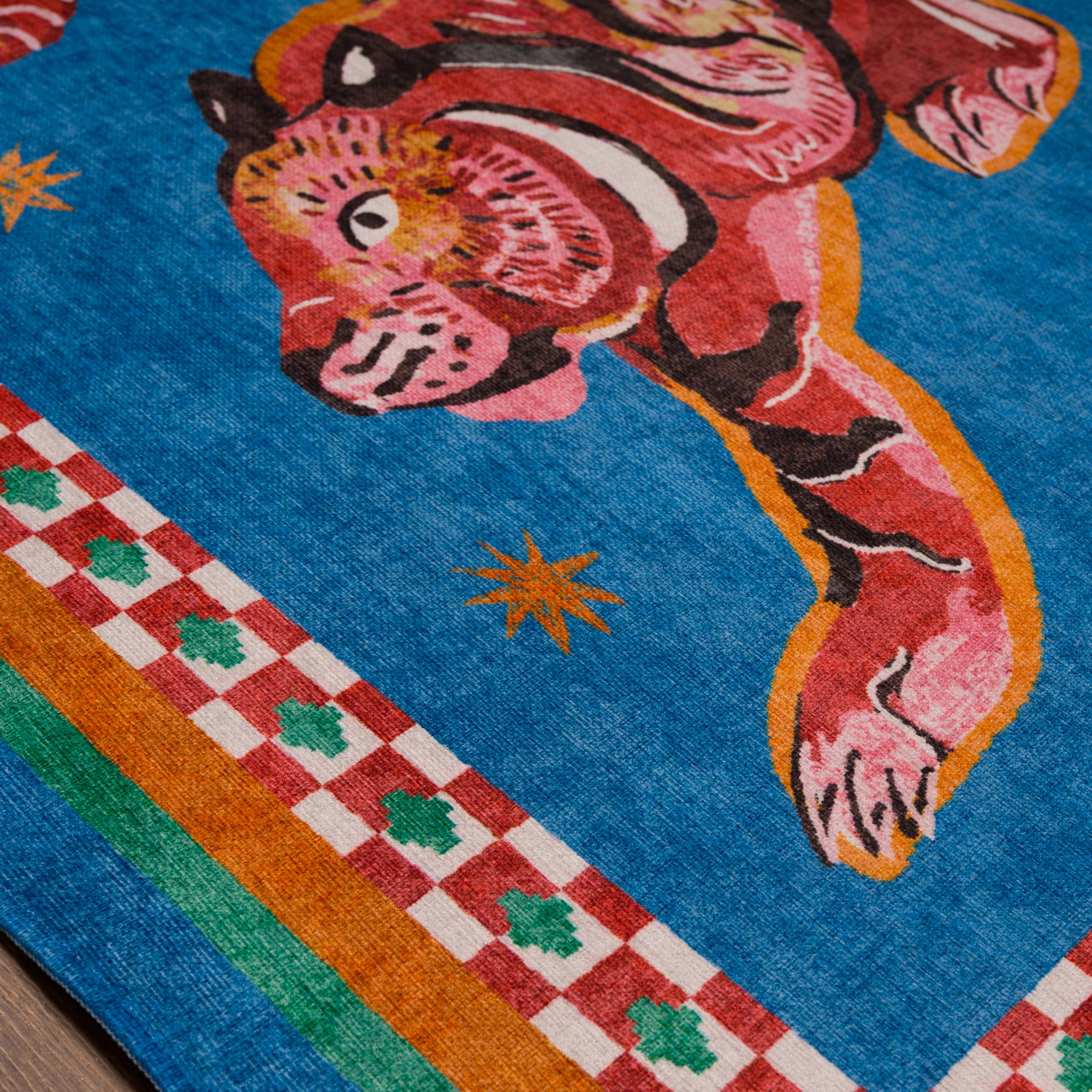 Kairo Celestial Tiger Print Rug