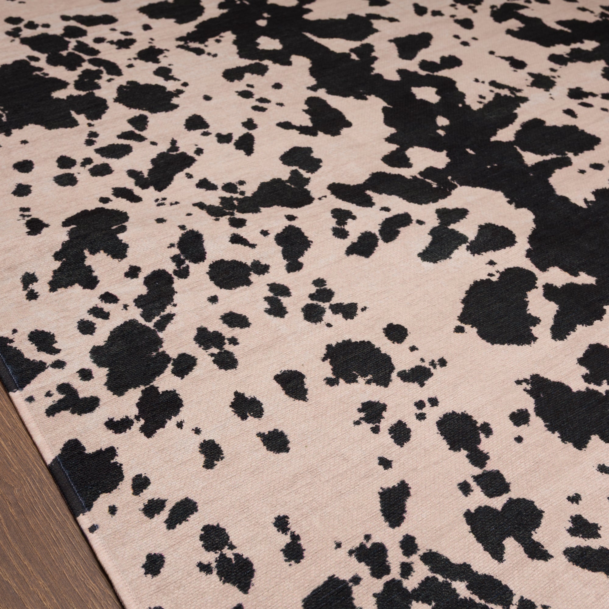 Veda Alfombra con estampado animal desgastado