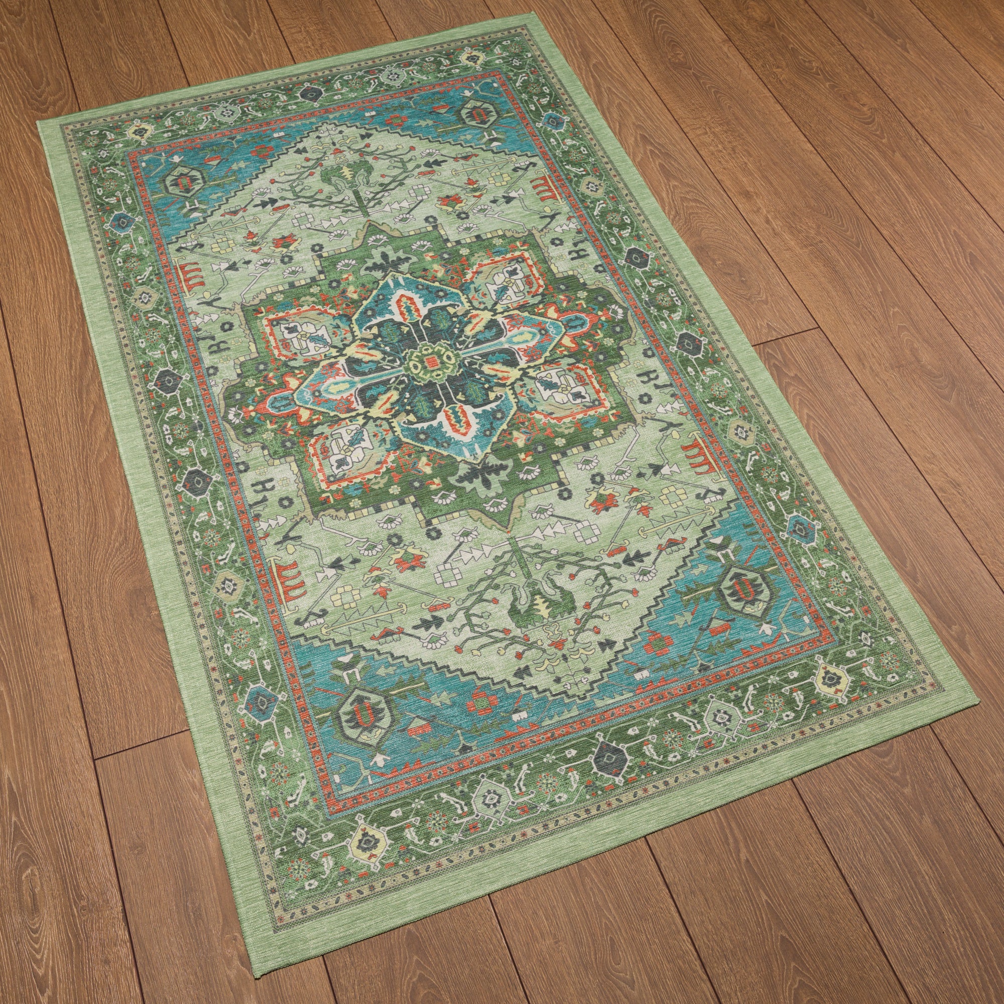 Elara Tappeto a Medaglione Ornamentale
