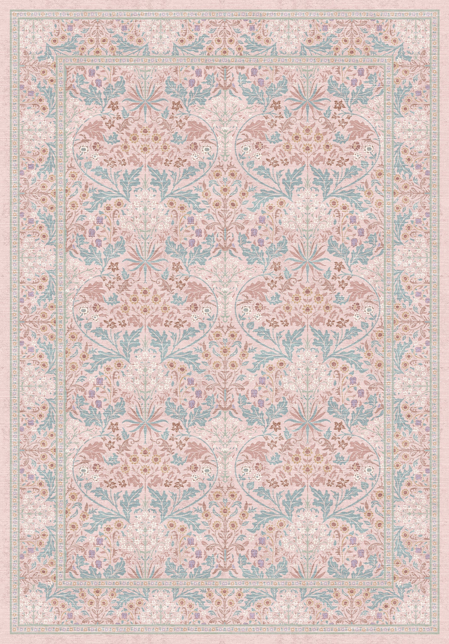 Estelle Floral Ornamental Rug