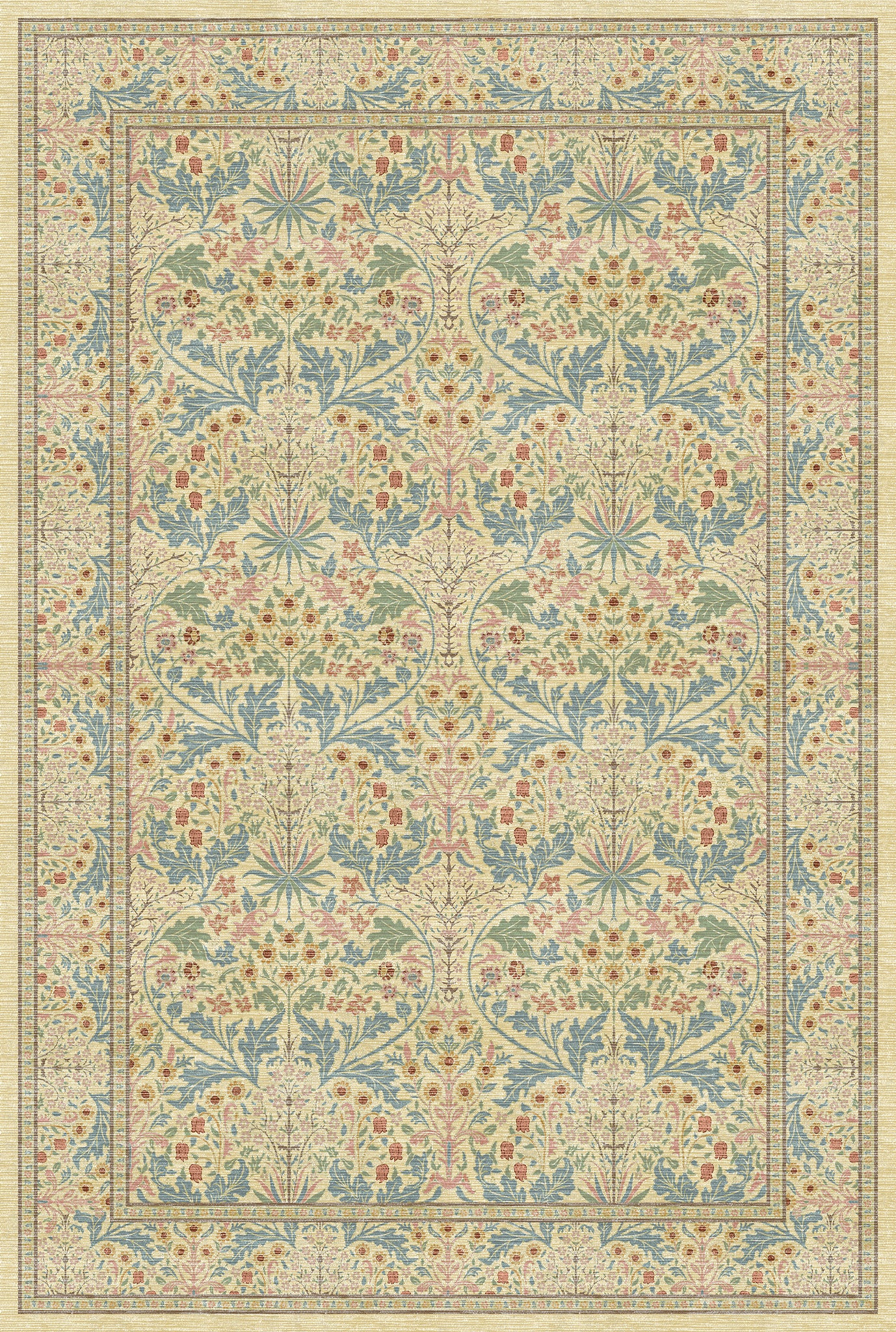 Estelle Floral διακοσμητικό χαλί