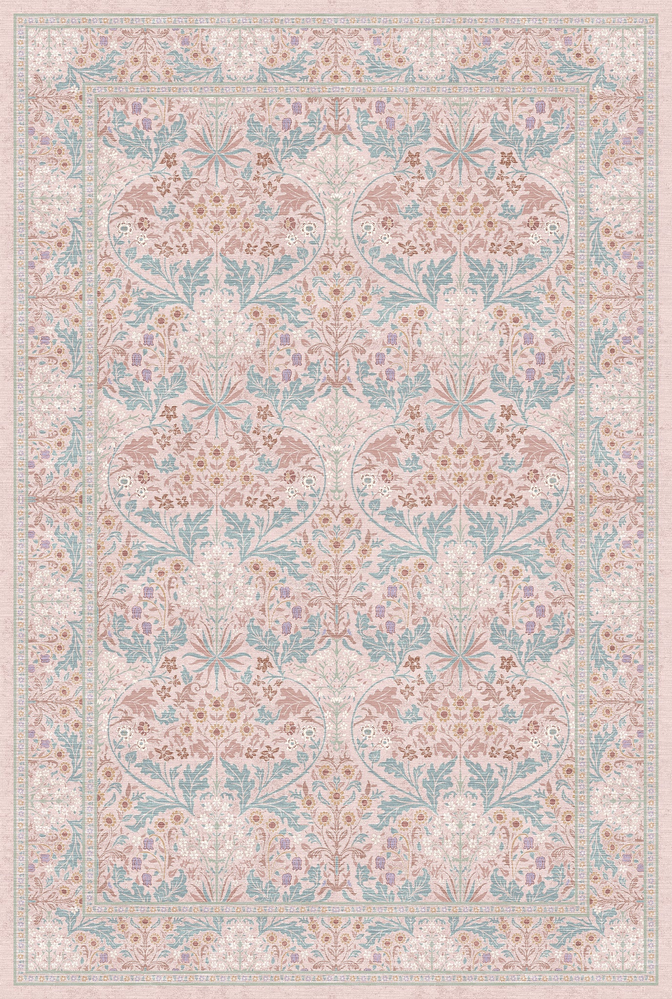 Estelle Floral Ornamental Rug