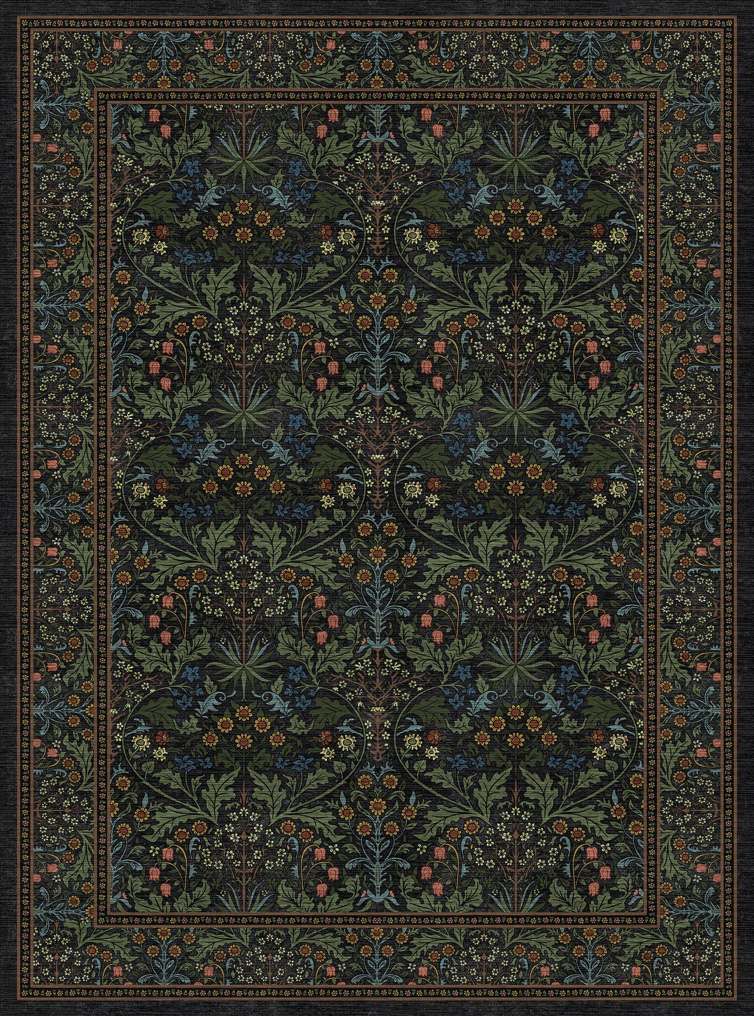 Estelle Floral διακοσμητικό χαλί