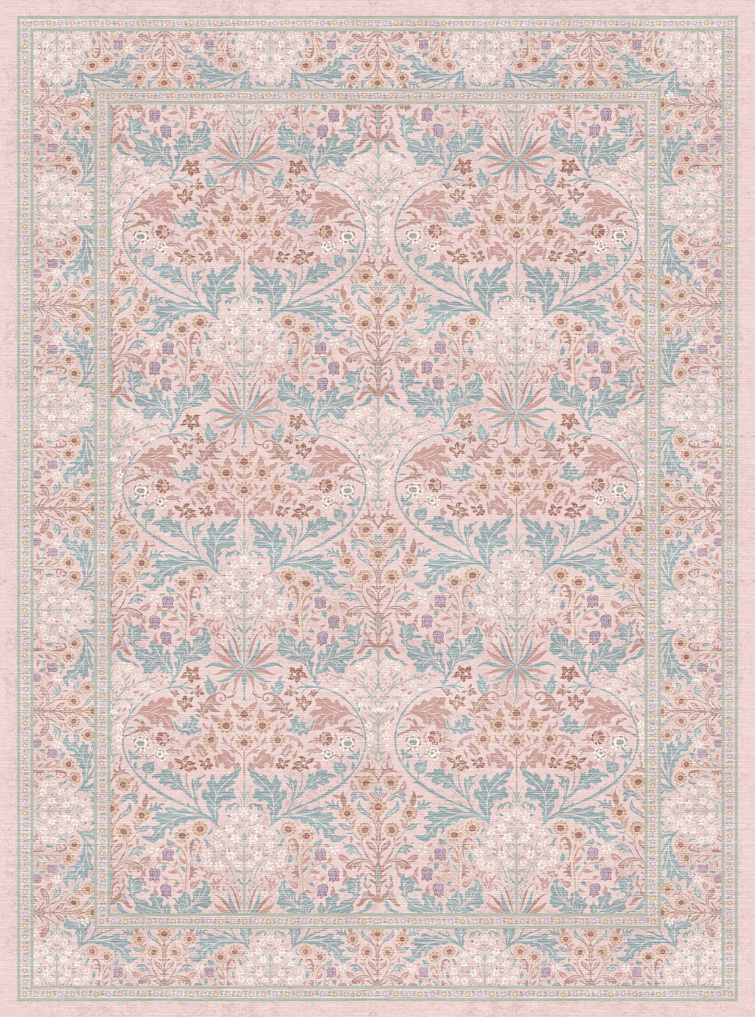 Estelle Floral Ornamental Rug