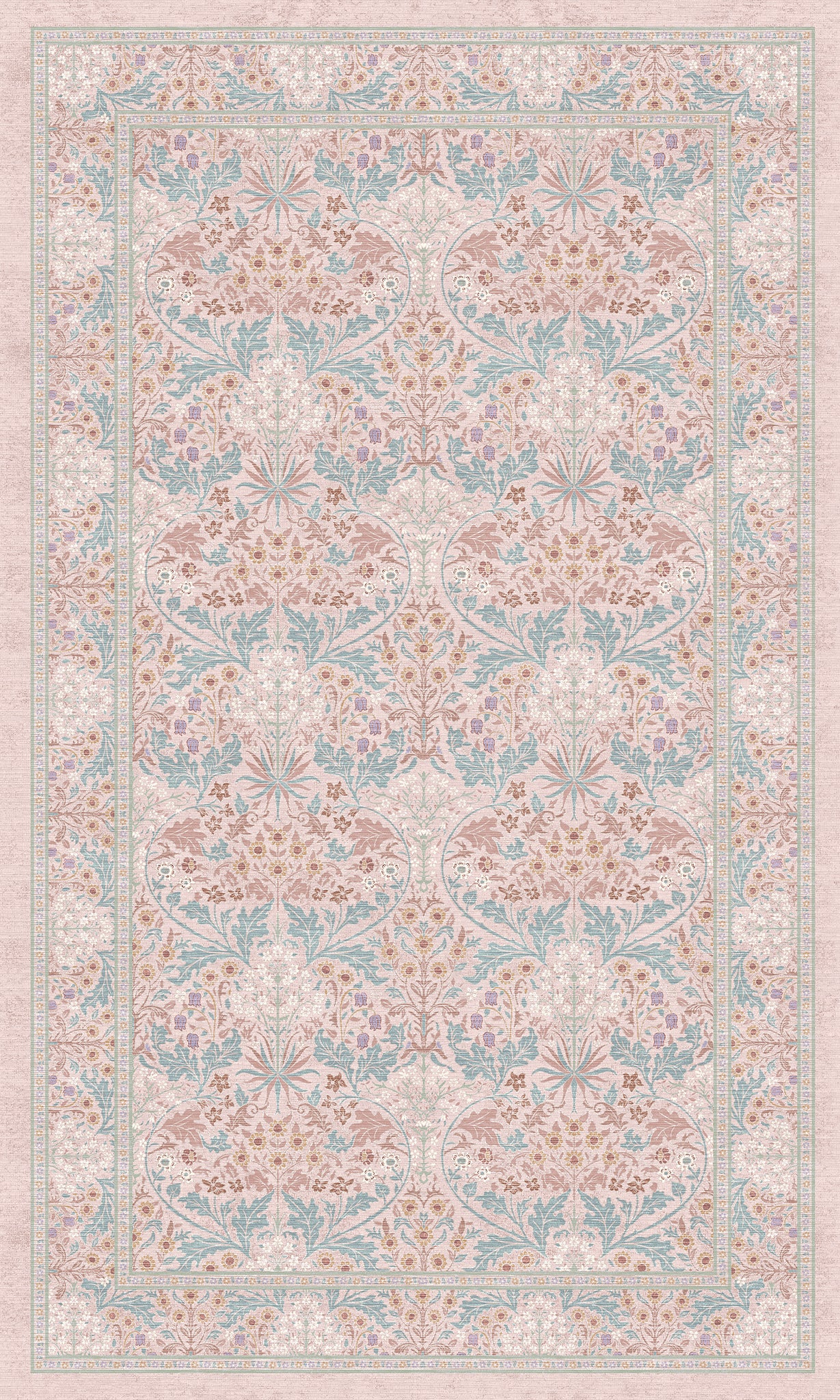 Estelle Floral Ornamental Rug